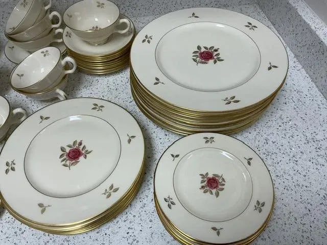 1950s Lenox Rhodora China Set- 51 Pieces - 2