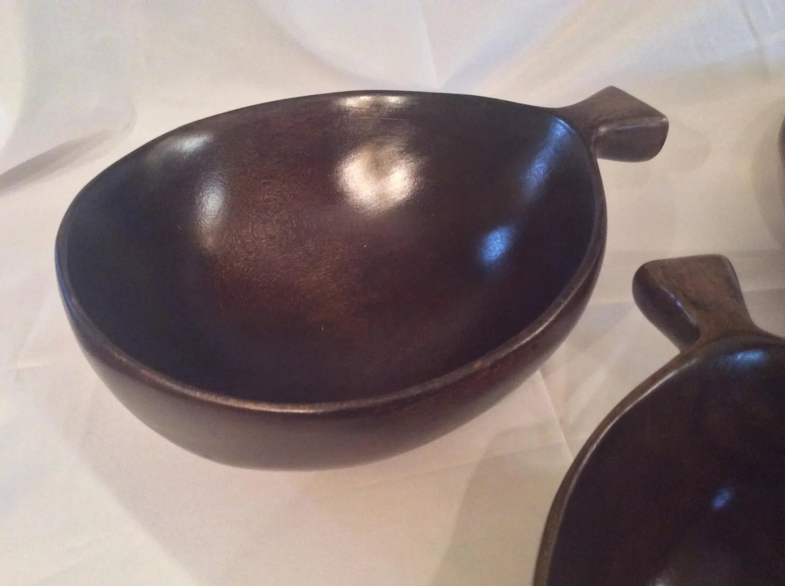 David Auld Mid Century Hand Carved Bowls - Set of 4 - 10