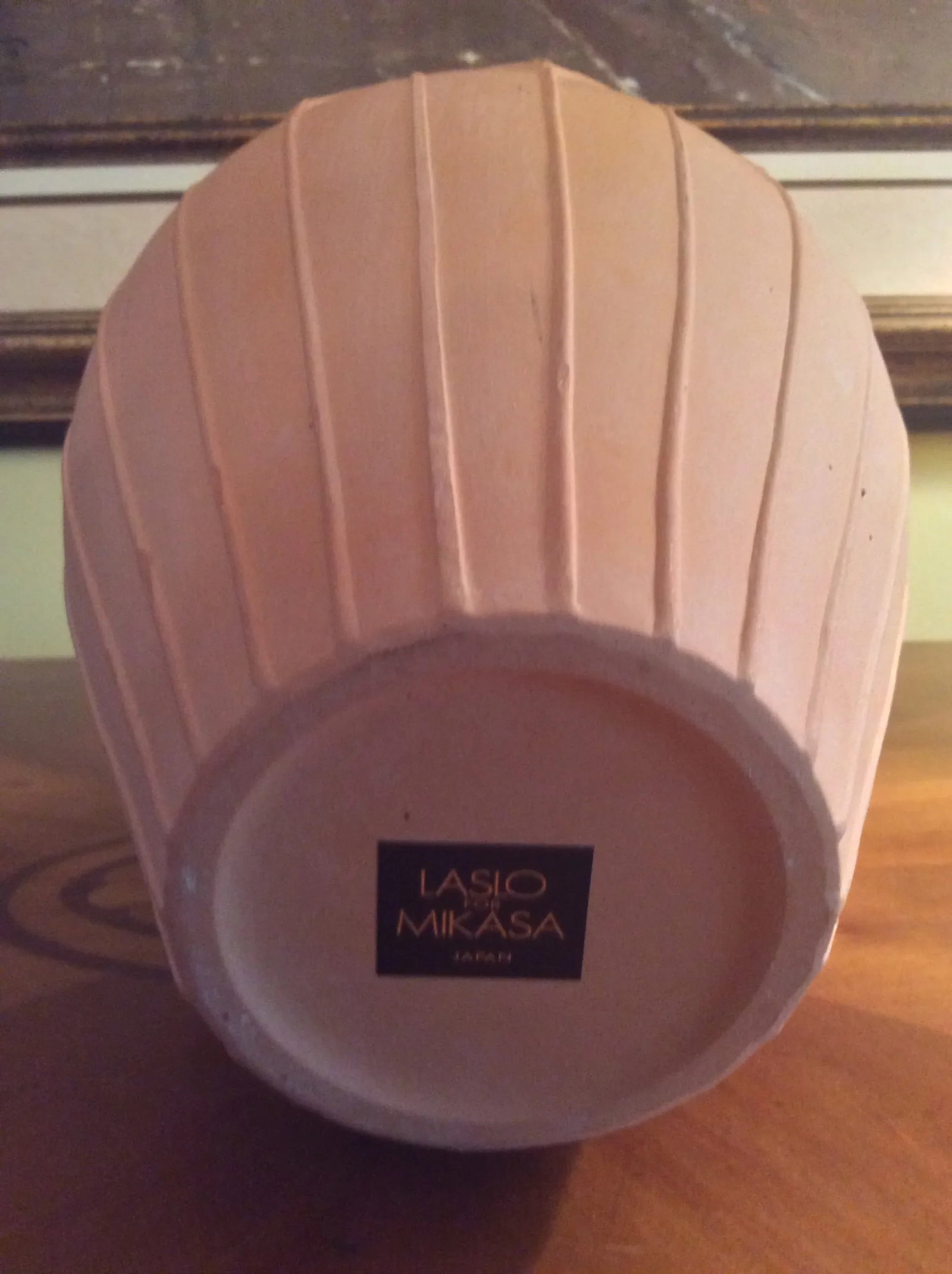 Contemporary Terra-Cotta Art Deco Inspired Vase - 12