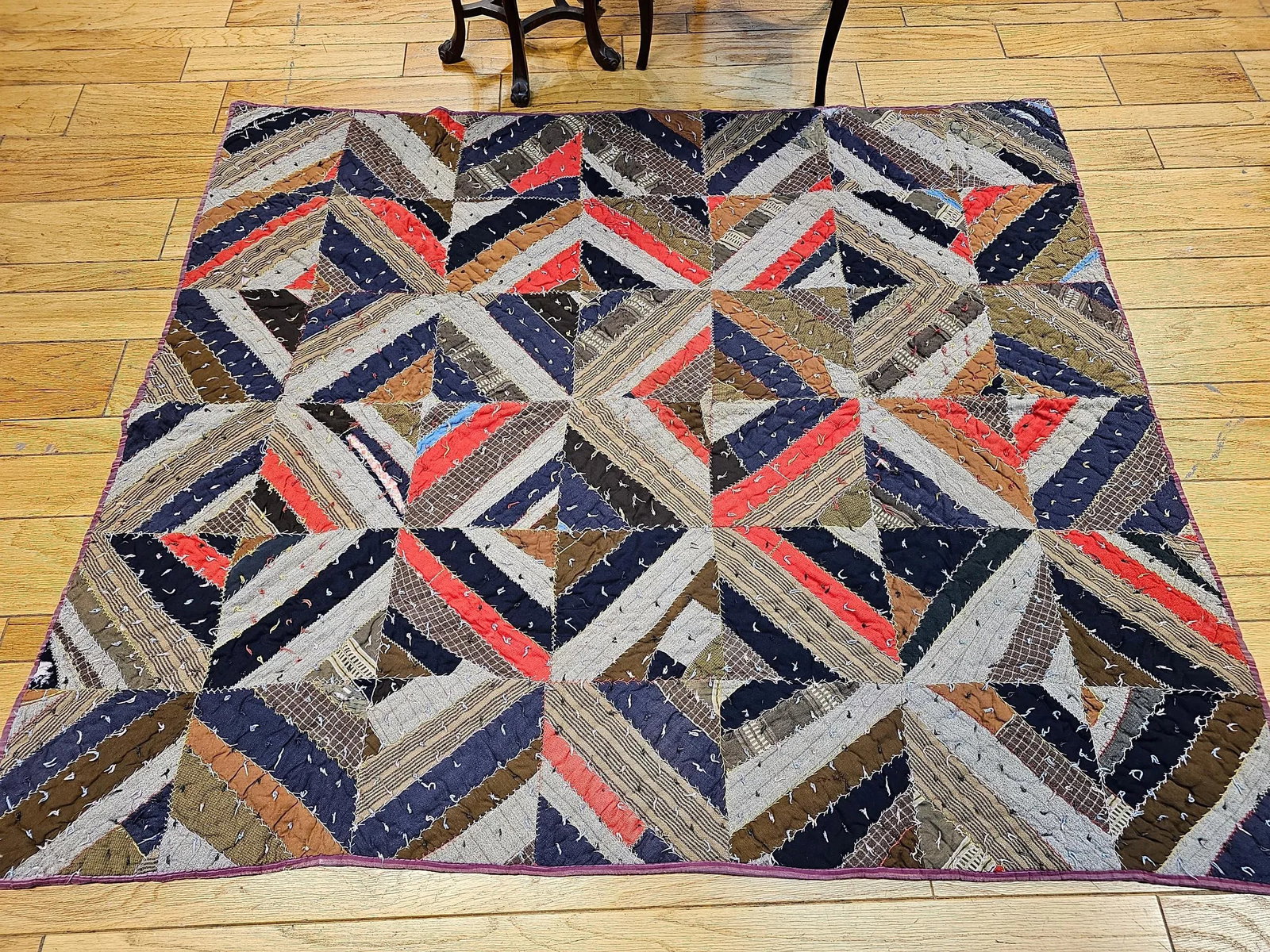 19th Century African American Southern Quilt - 12