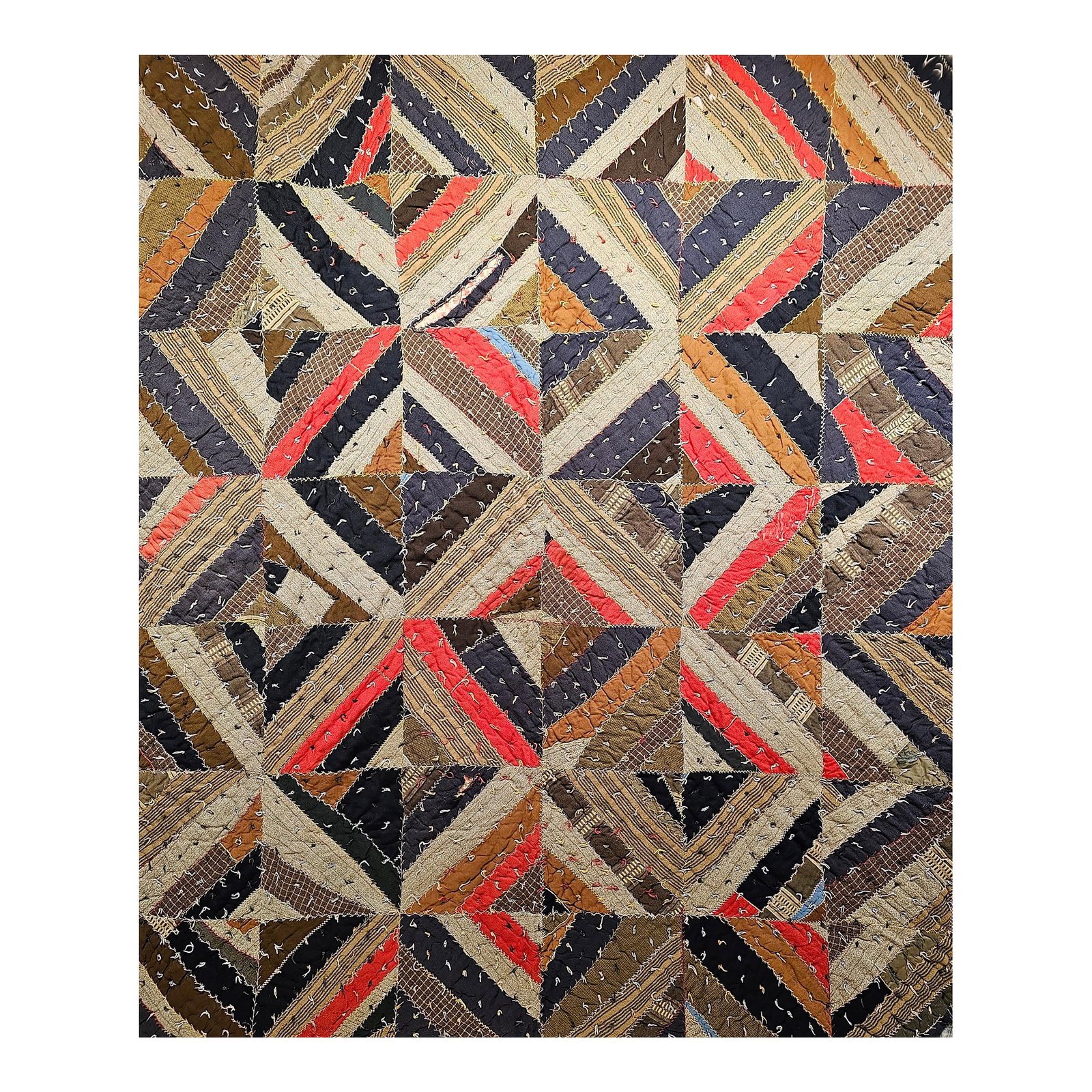 19th Century African American Southern Quilt (1 of 17)