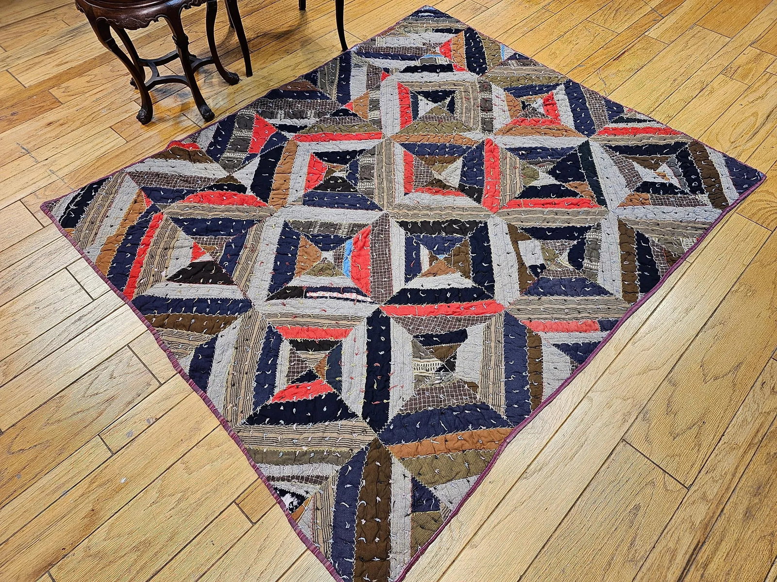 19th Century African American Southern Quilt - 3