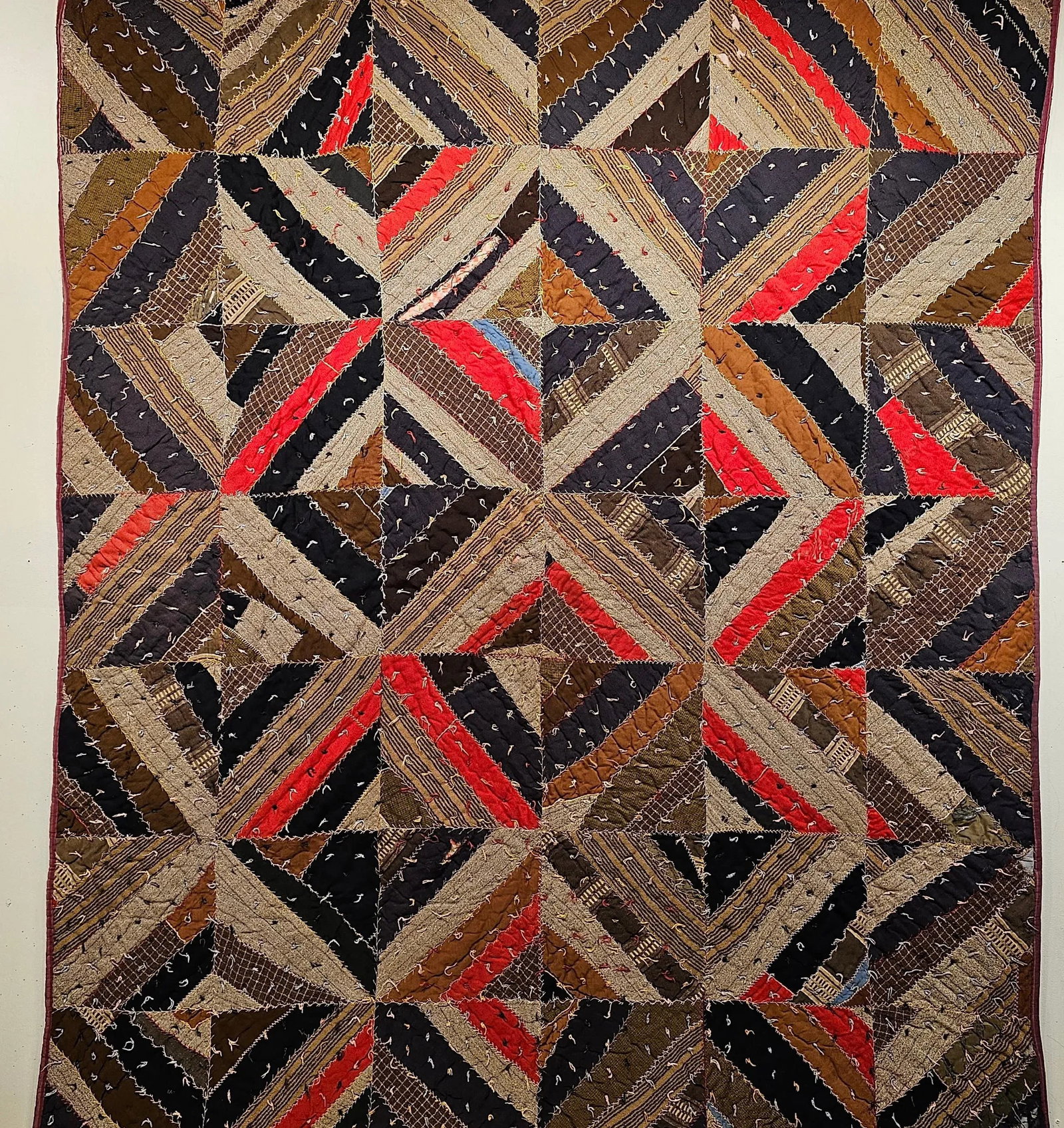 19th Century African American Southern Quilt - 5