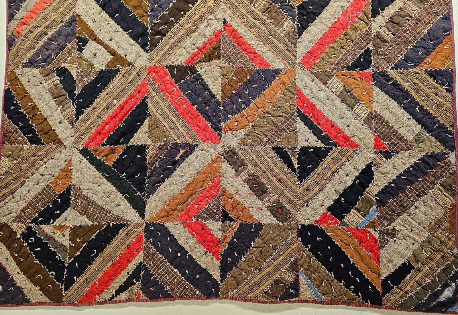 19th Century African American Southern Quilt - 6
