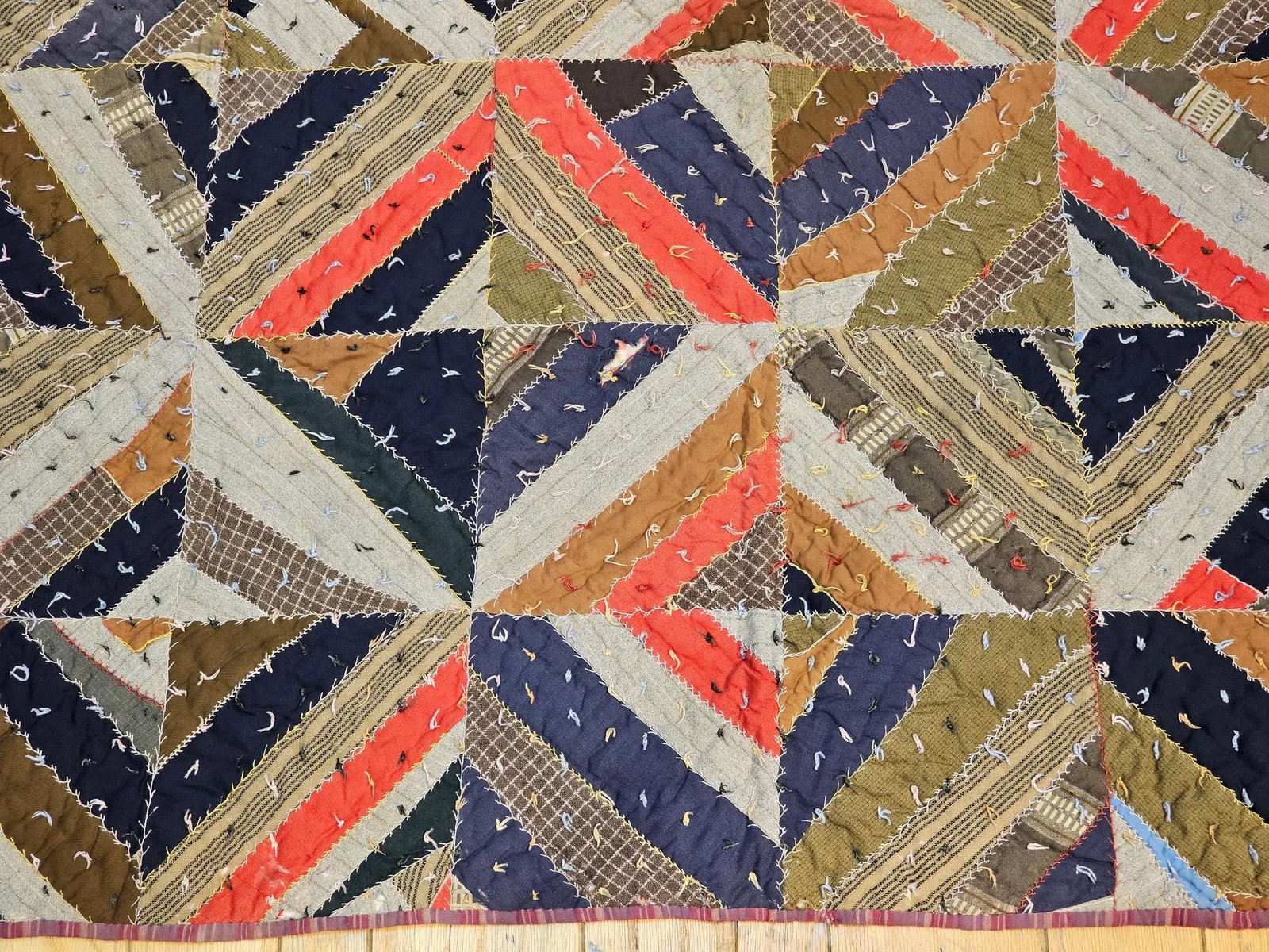 19th Century African American Southern Quilt - 7