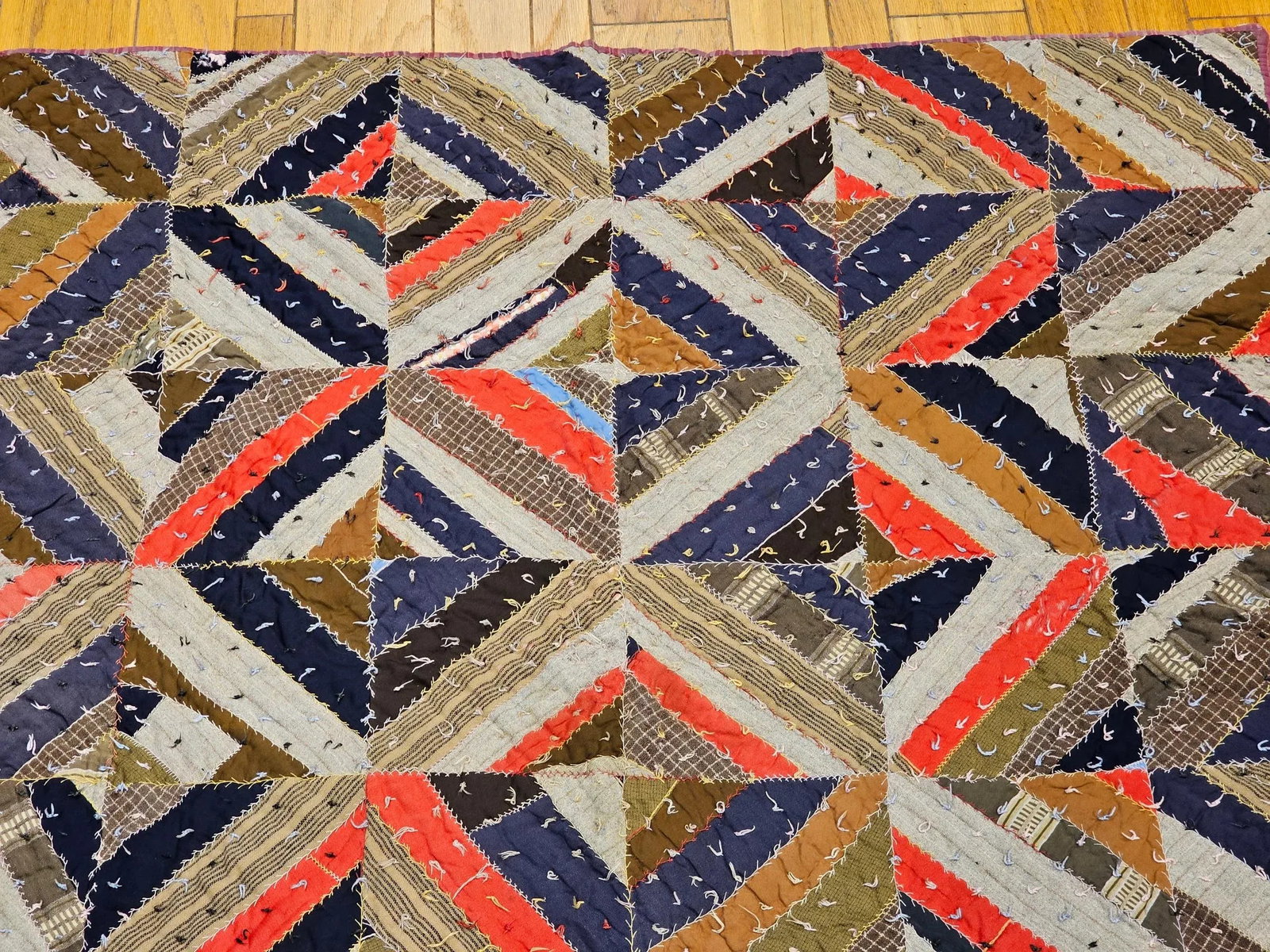19th Century African American Southern Quilt - 8