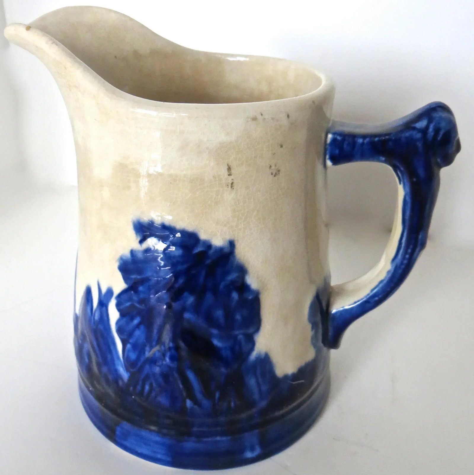 "Sleepy Eye" Complete Set of 5 Stoneware Pitchers, American, Circa 1905 - 7