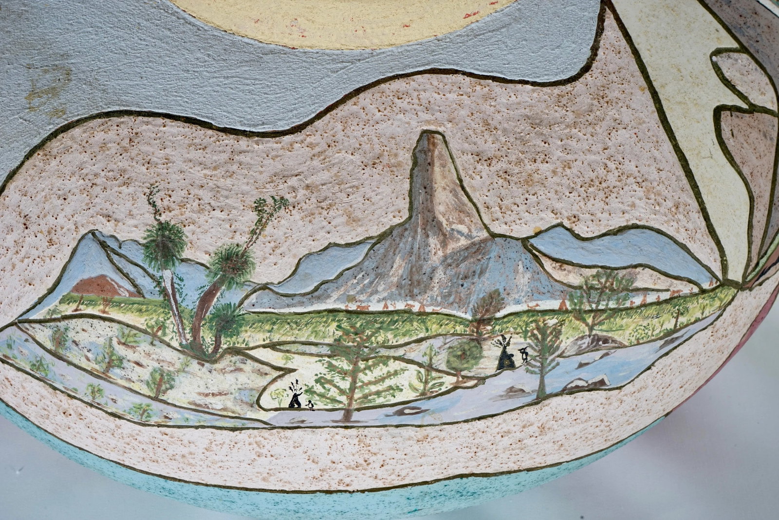 1970s Mexican Ceramic Vase With Top - 10