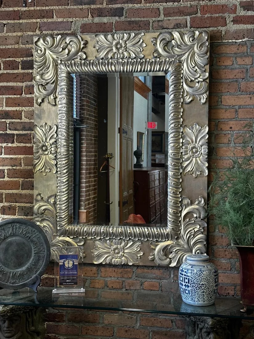 Vintage Harrison and Gil Mirror for Dauphine Mirror Company. - 10