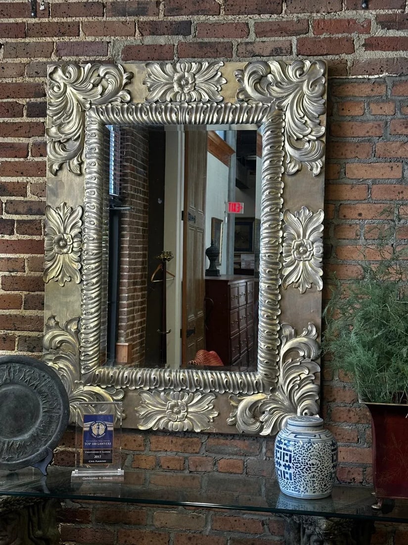 Vintage Harrison and Gil Mirror for Dauphine Mirror Company. - 11