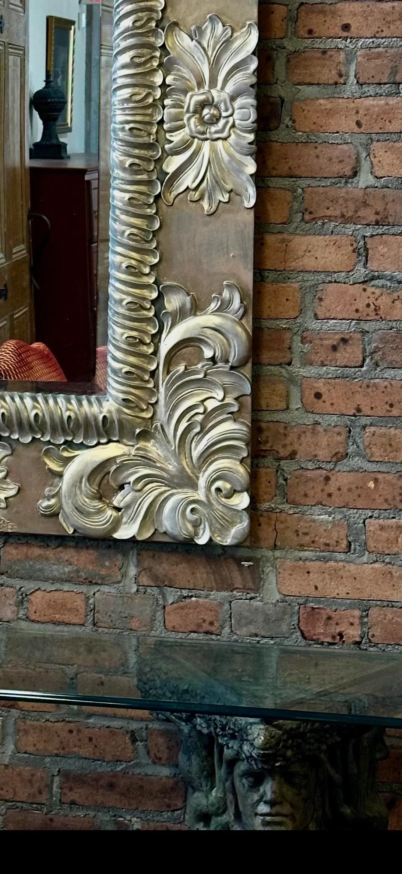 Vintage Harrison and Gil Mirror for Dauphine Mirror Company. - 4