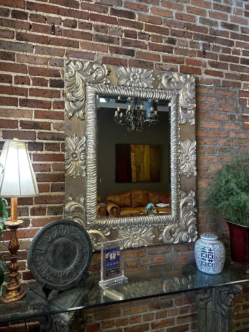 Vintage Harrison and Gil Mirror for Dauphine Mirror Company. - 7