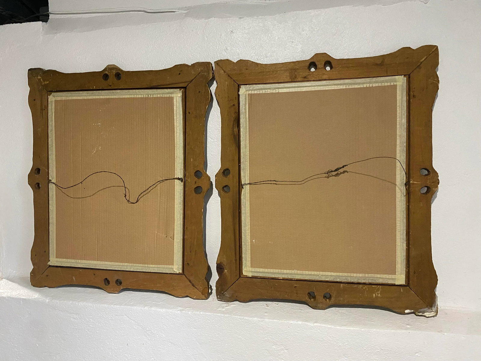 Early 20th Century Ornate Gilded Regency Mirrors- Set of 2 - 10