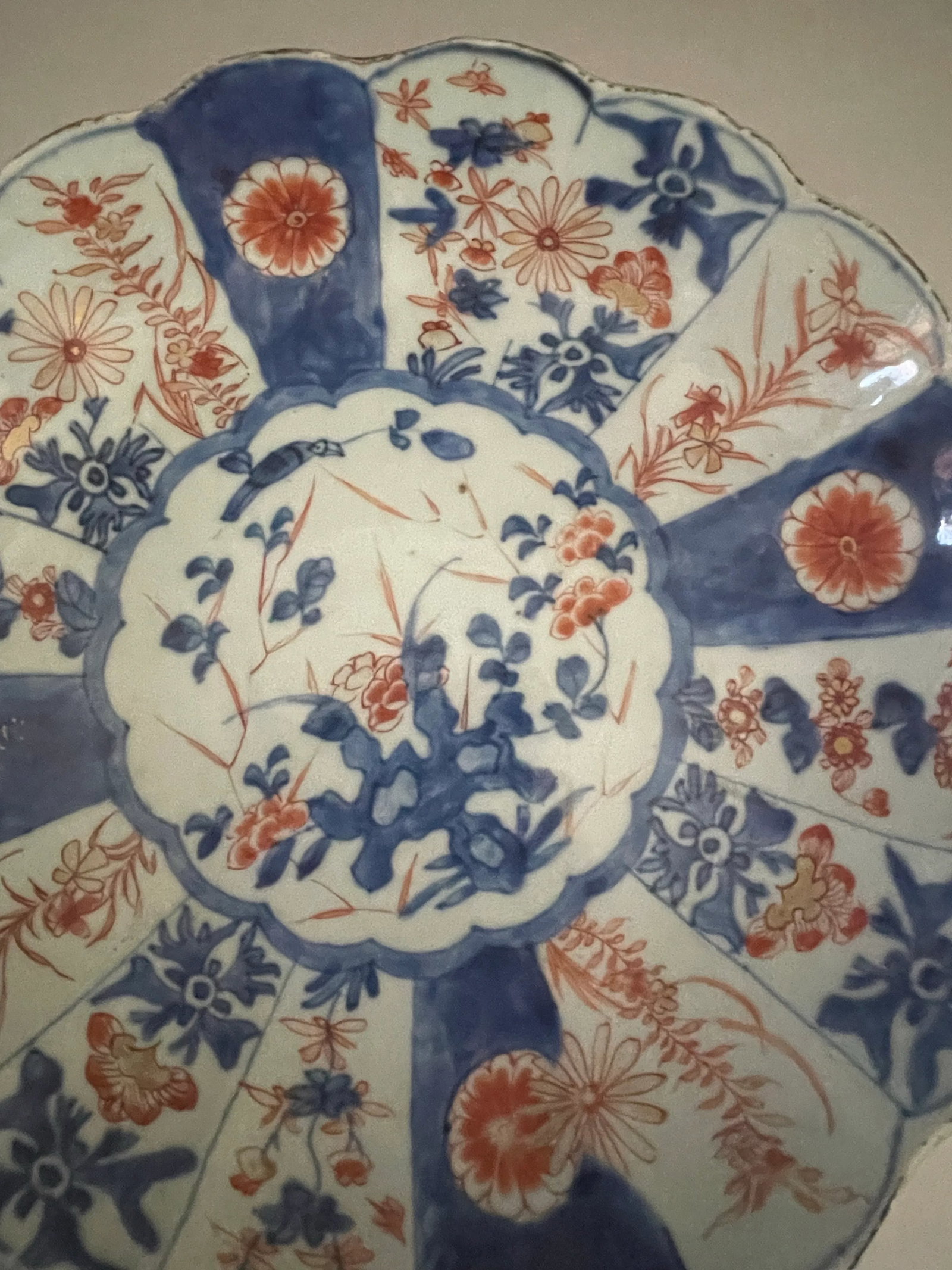 18th Century Chinese Imari Large Dish Kangxi - 3