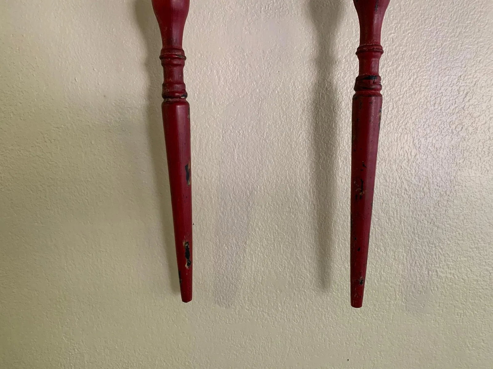 Industrial Rustic Wall Cast Iron Sconces - a Pair - 6