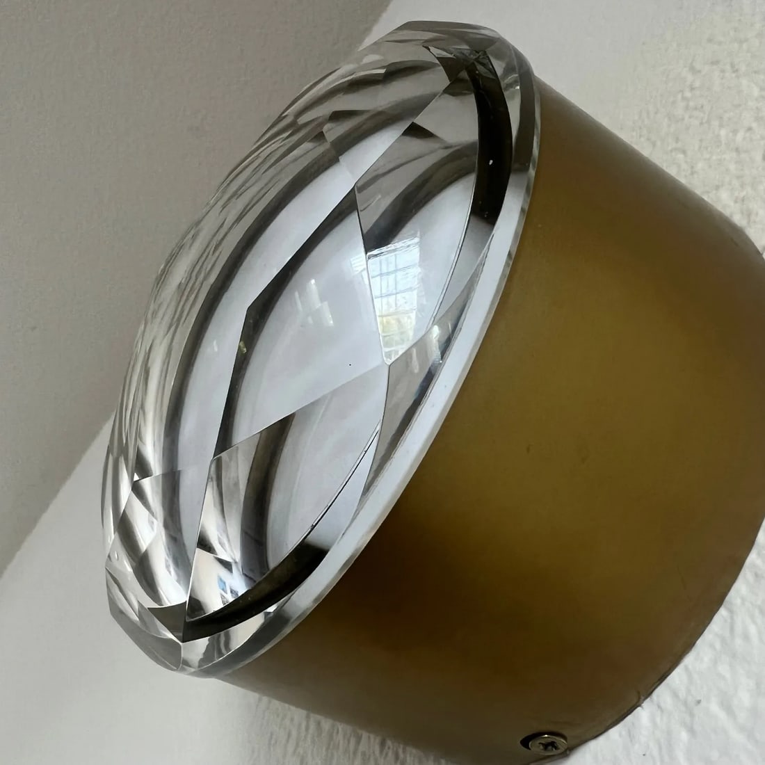 Only 1 Left!! Arteriors Home Estelle Sconce, Clear Crystal & Antique Brass - 2