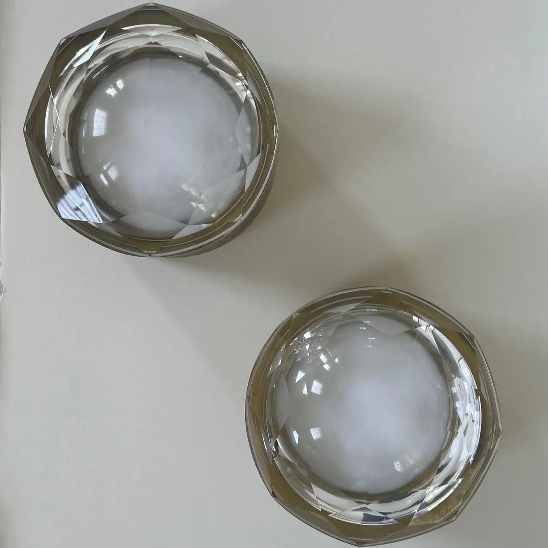 Only 1 Left!! Arteriors Home Estelle Sconce, Clear Crystal & Antique Brass - 7