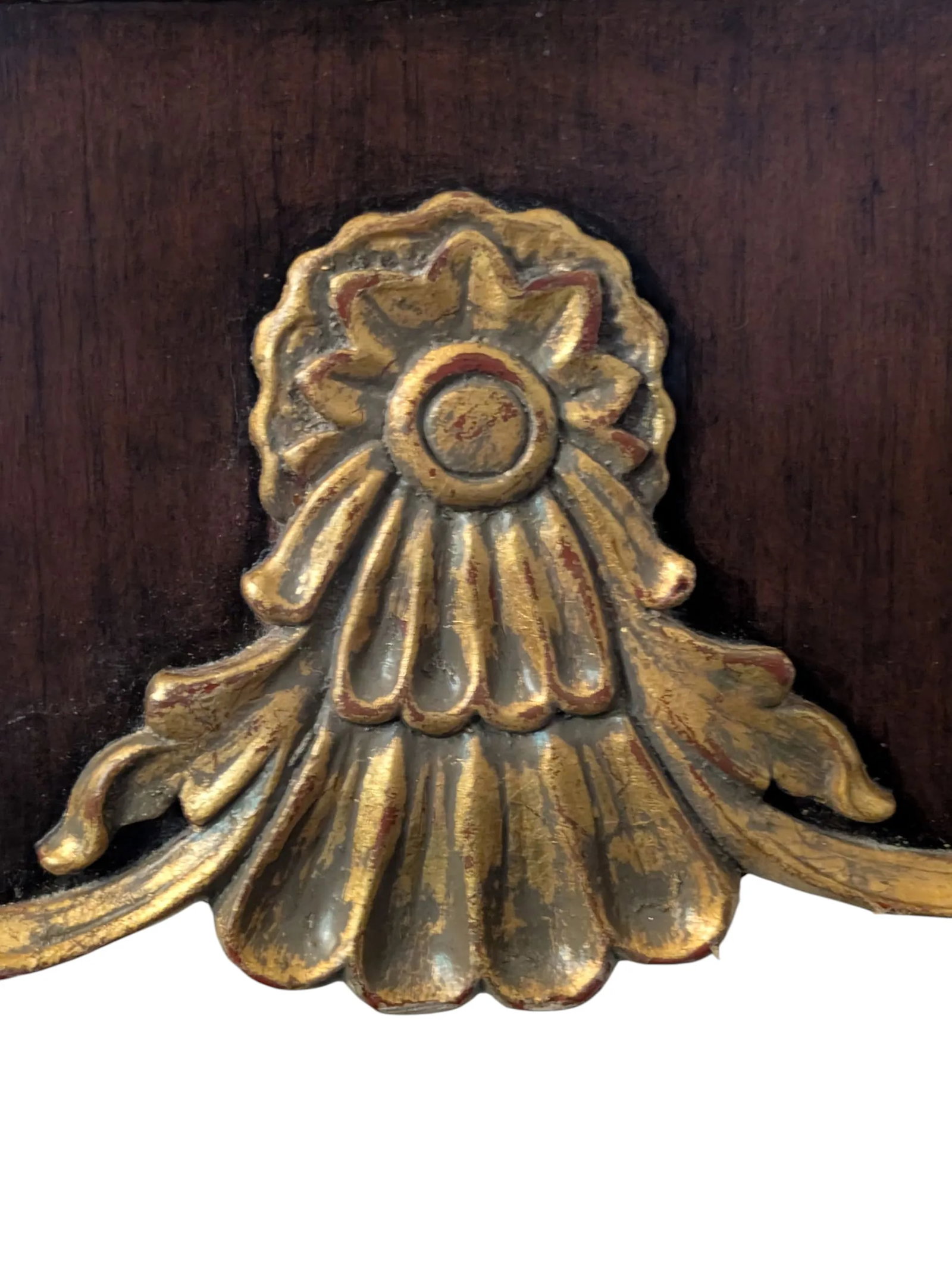 Vintage Ethan Allen Gilt Tipped Regency Mirror - 5