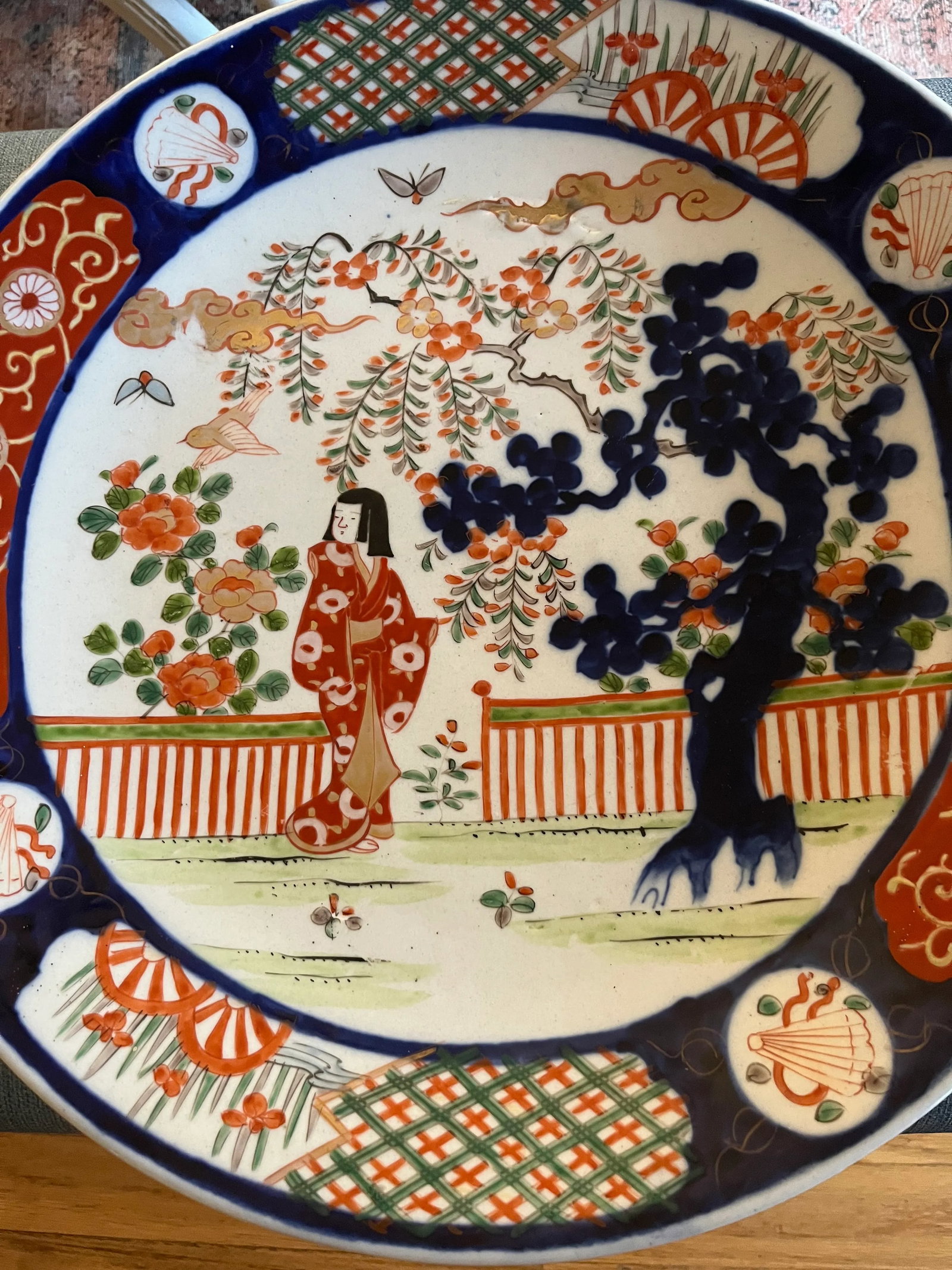 Mid 19th Century Meiji Era Japanese Imari Charger - 4