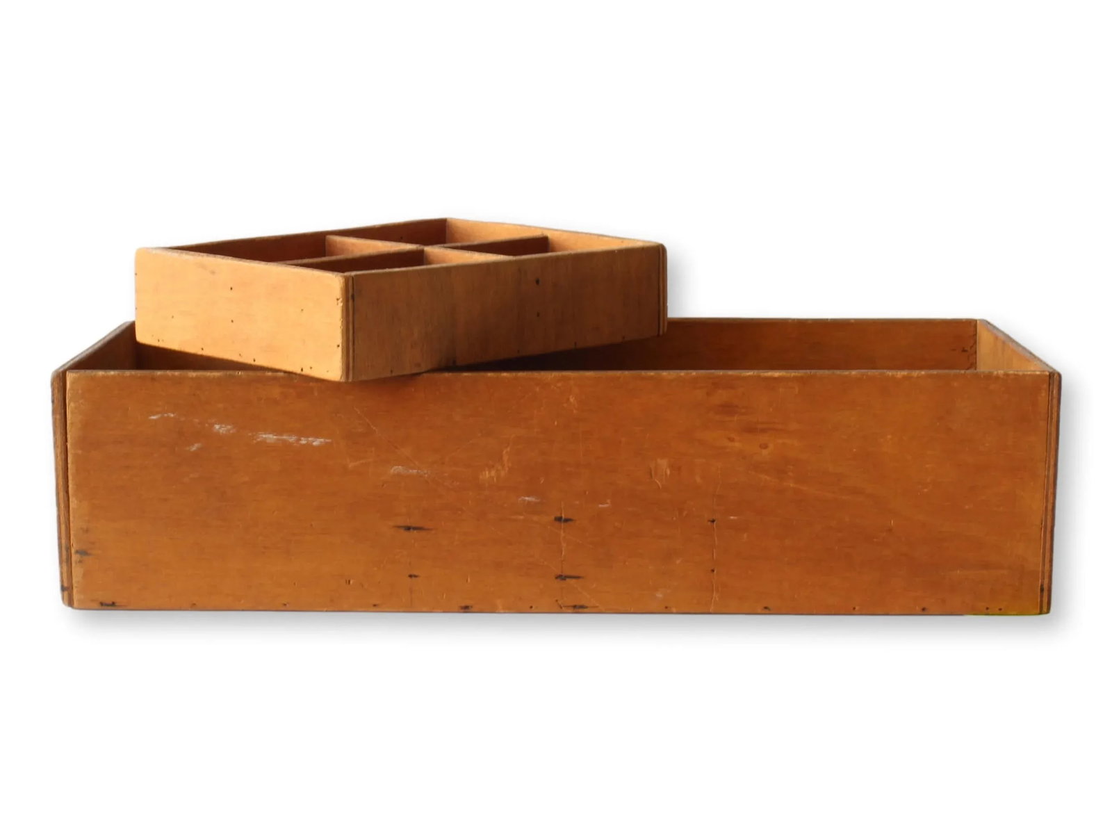 Mid 20th Century Handmade Mid Century Storage Box - 3
