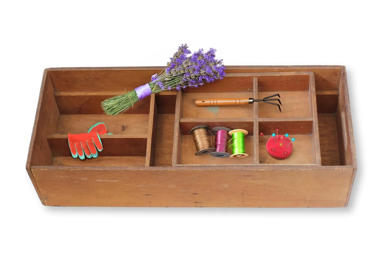 Mid 20th Century Handmade Mid Century Storage Box - 5