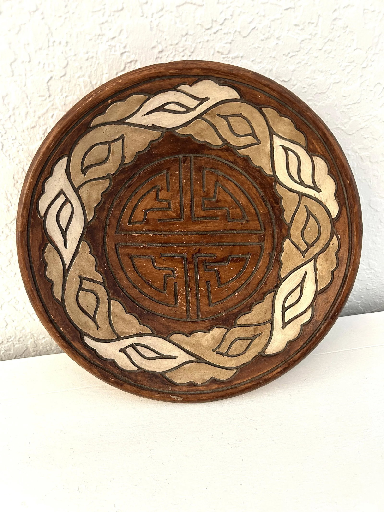 Vintage Southwestern Artisanal Pottery Bowl - 2
