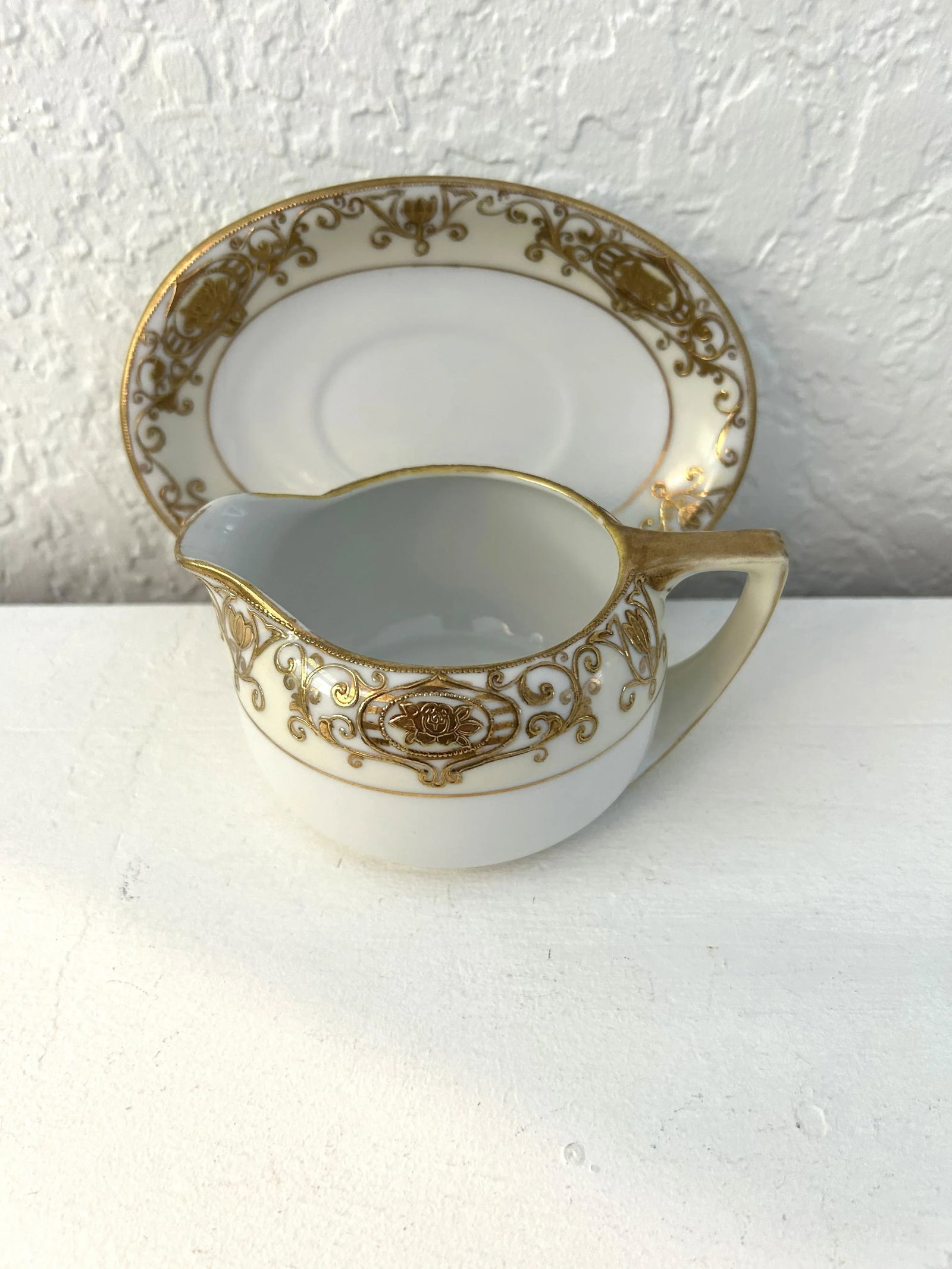 Mid-Century Noritake 24k Tea Set, Service for 4 - 6