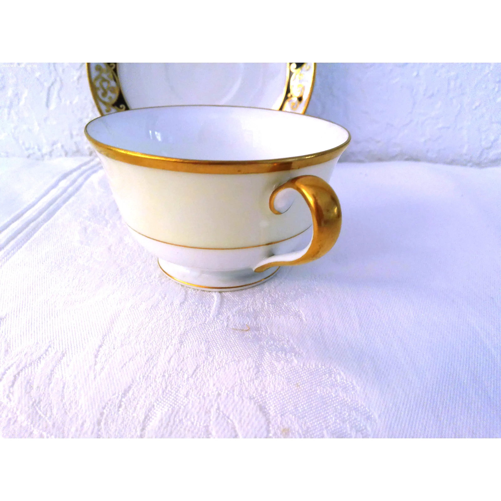 Mid-Century Noritake 24k Tea Set, Service for 4 - 9