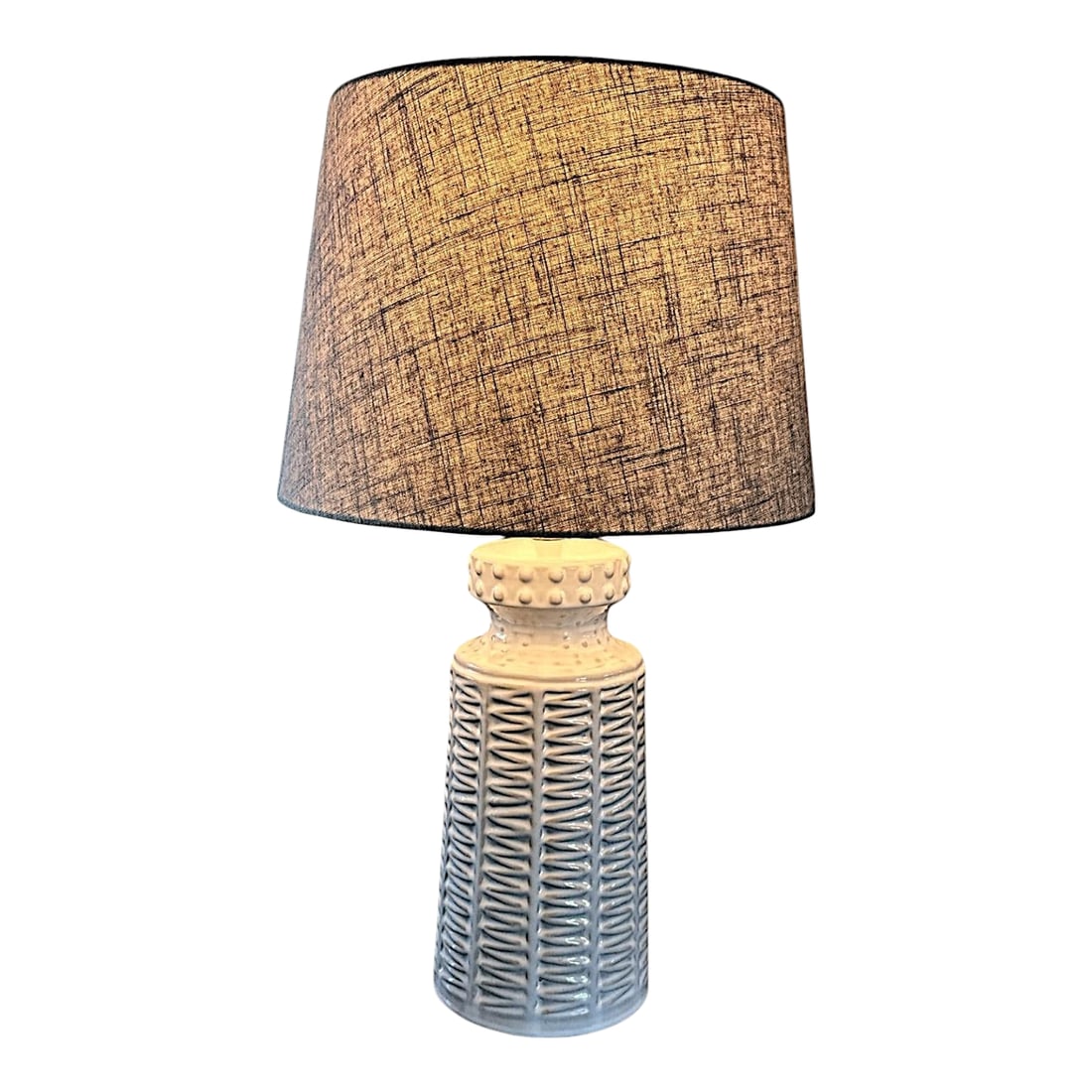 360 Lighting Helene 26" Cream White Rustic Ceramic Table Lamp: Inspired by the soft elegance of a cottage along the coast, this contemporary table lamp adds a touch of sophistication to any area. It comes in a rustic cream-white glazed finish over a ceramic