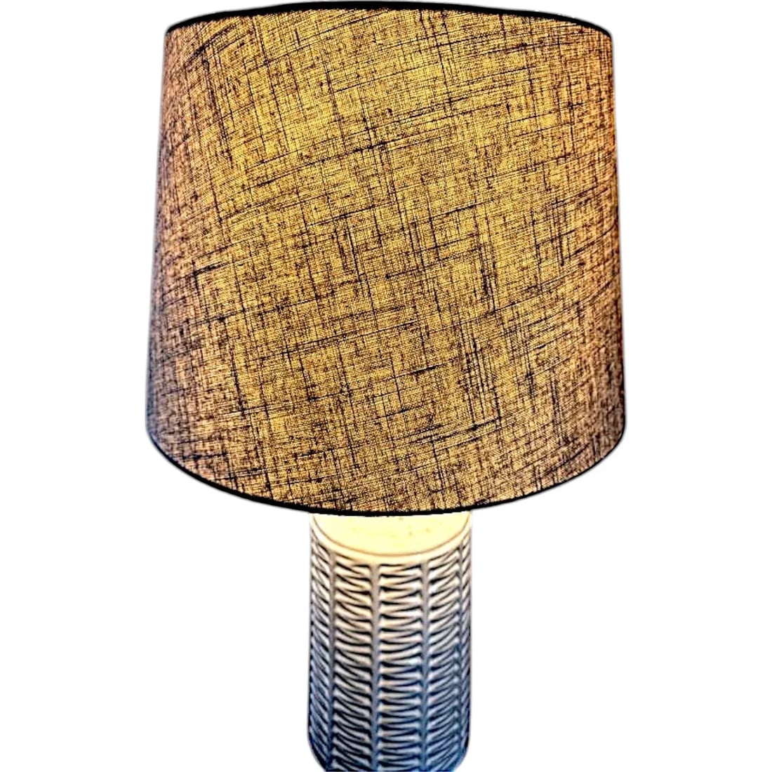 360 Lighting Helene 26" Cream White Rustic Ceramic Table Lamp - 3