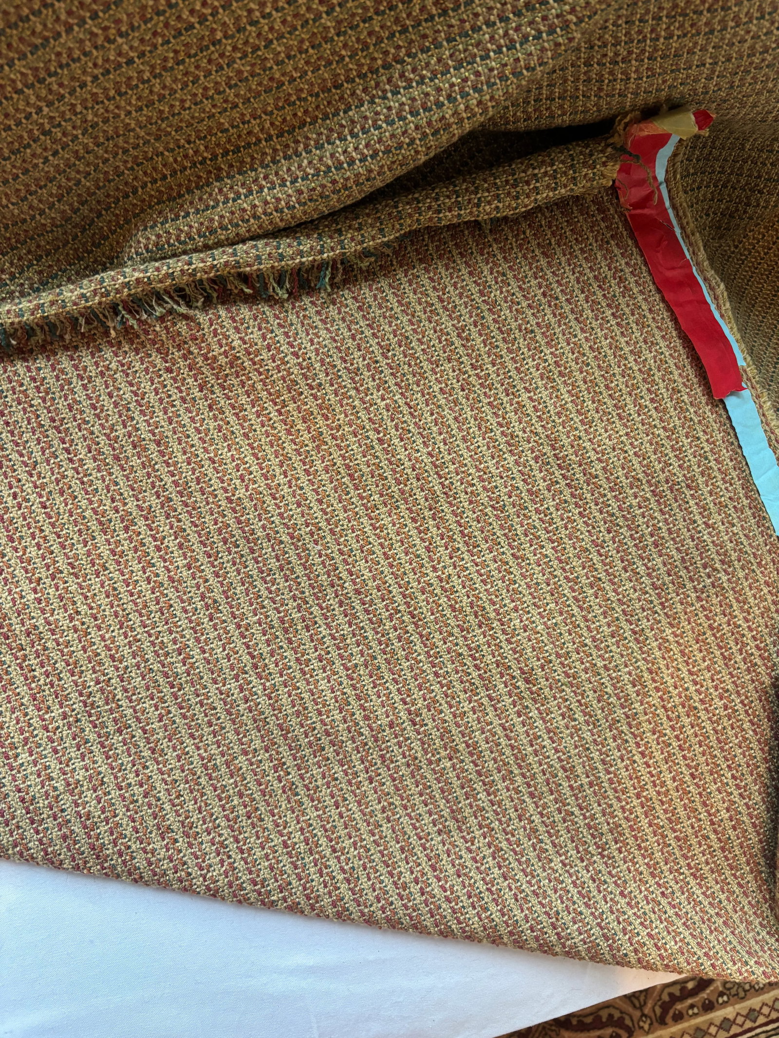 Brunschwig & Fils Reversible Upholstery Fabric- 18 Yards - 3