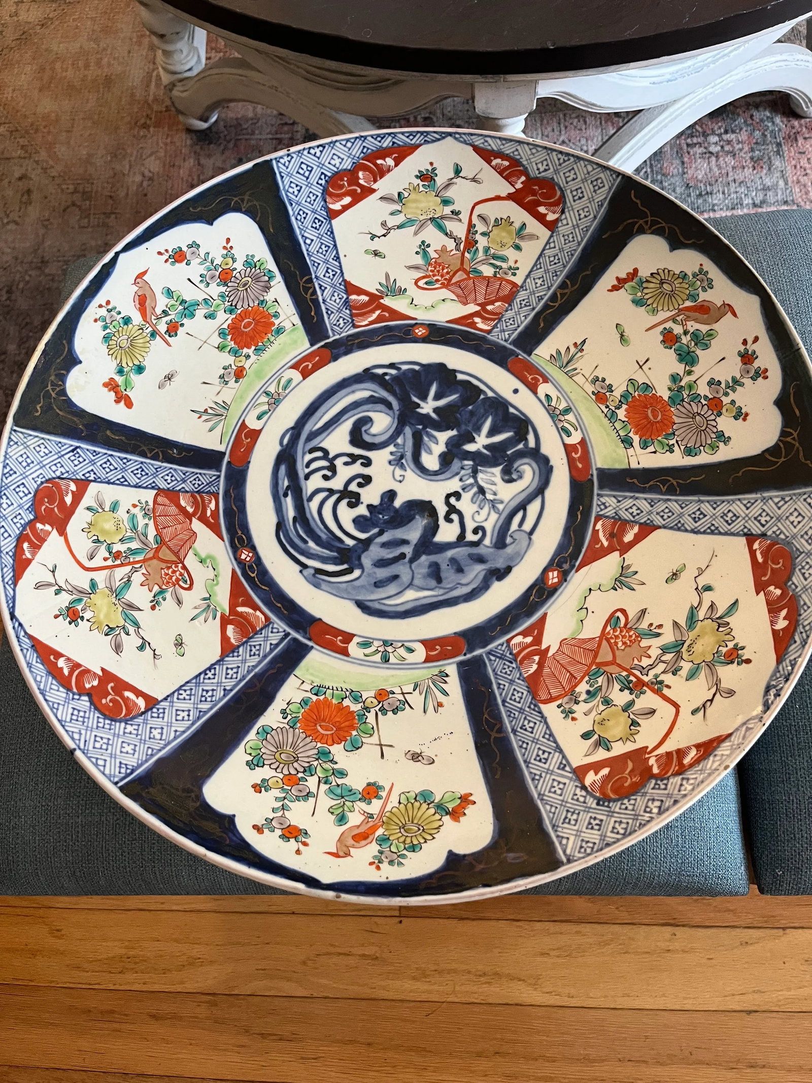 19th Century Meiji Era Large Japanese Imari Charger - 2