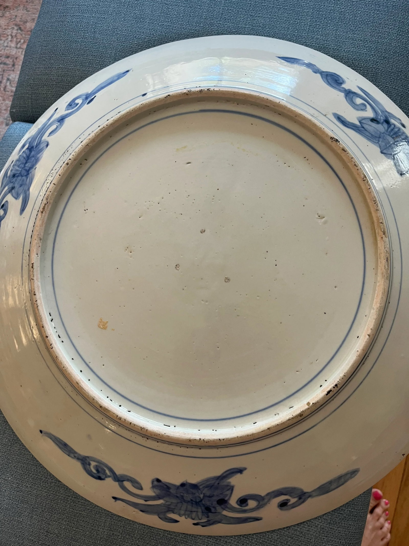 19th Century Meiji Era Large Japanese Imari Charger - 7