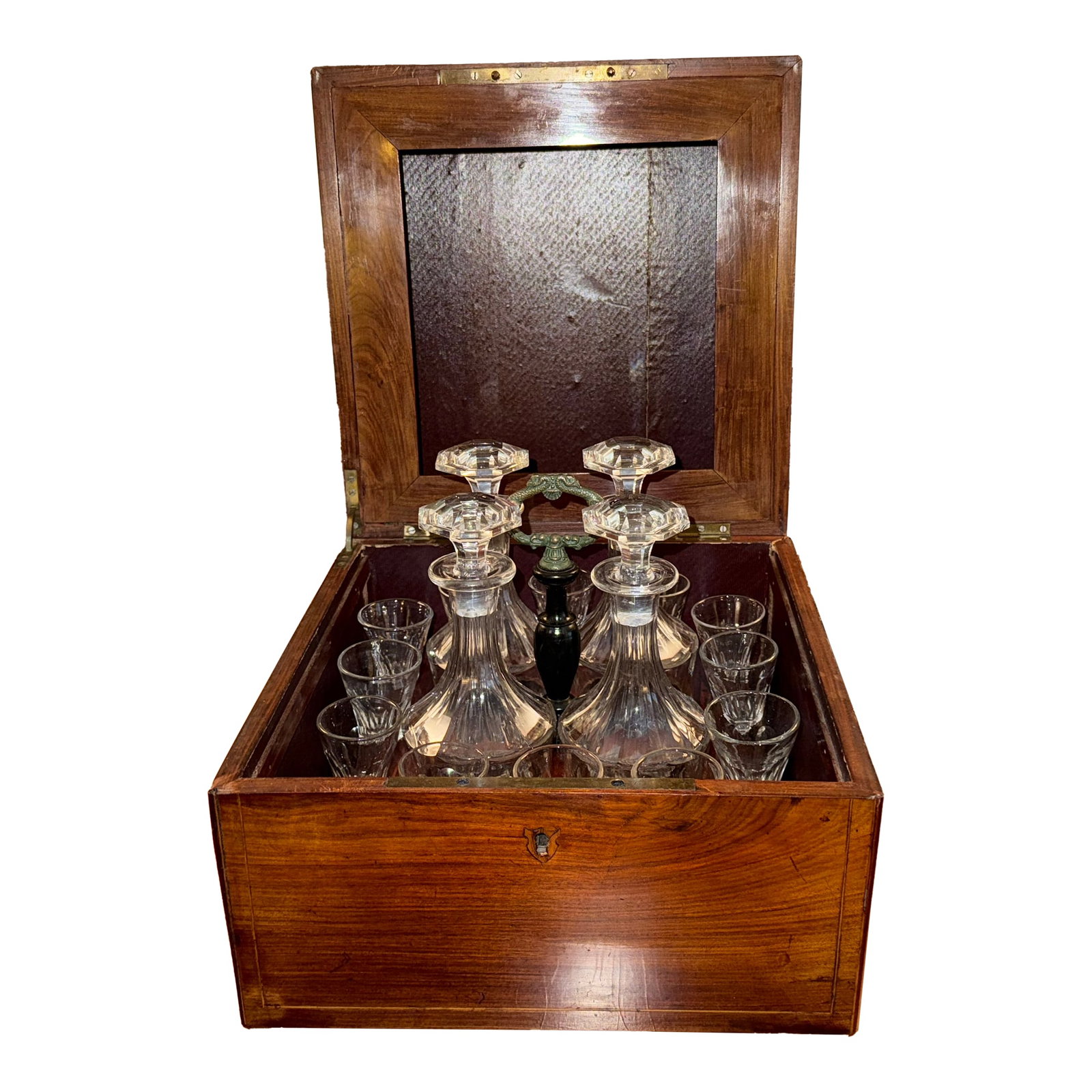 Mid-19th Century French Cave a Liqueur Tantalus Box Set (1 of 6)