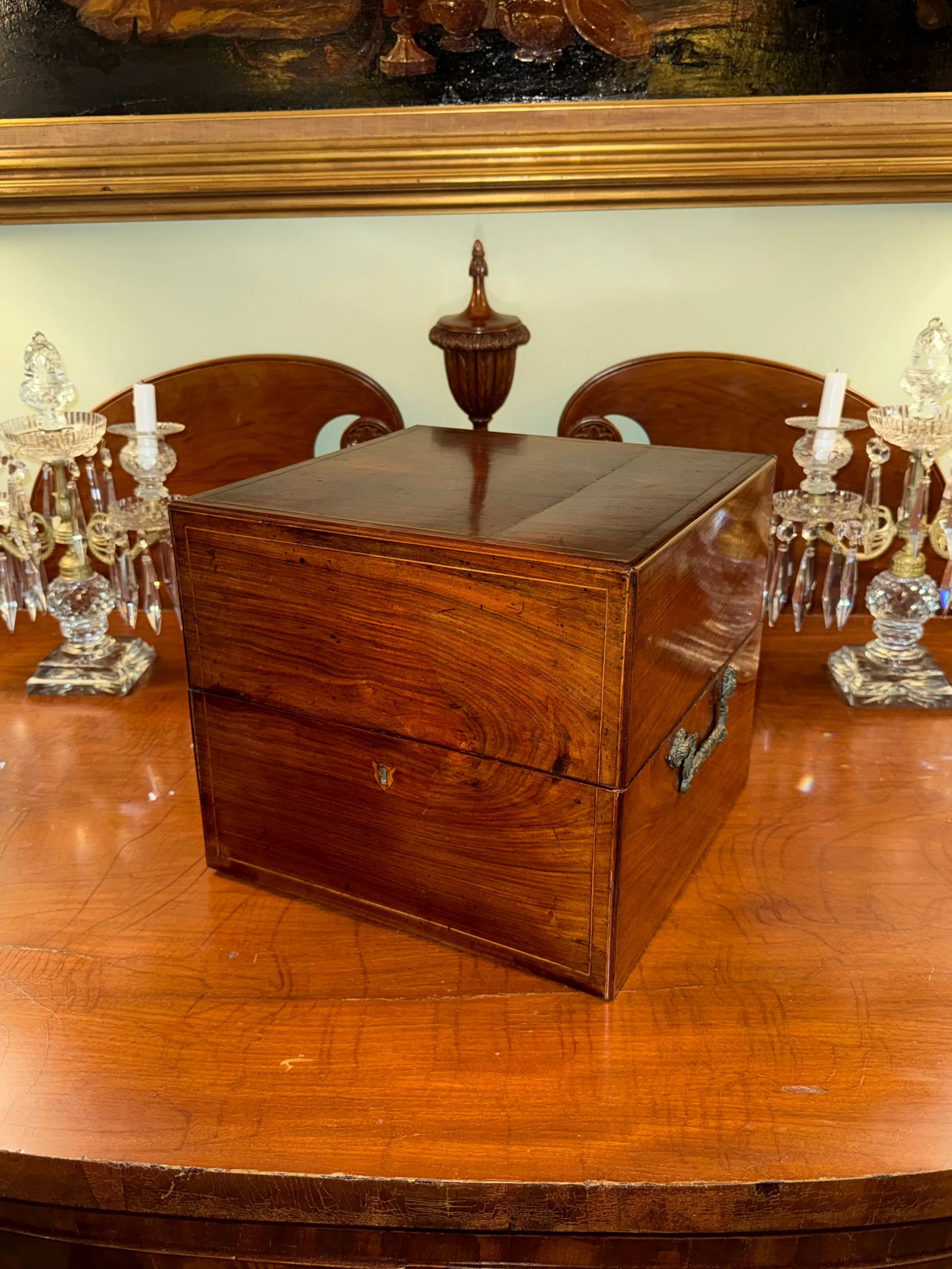 Mid-19th Century French Cave a Liqueur Tantalus Box Set - 3