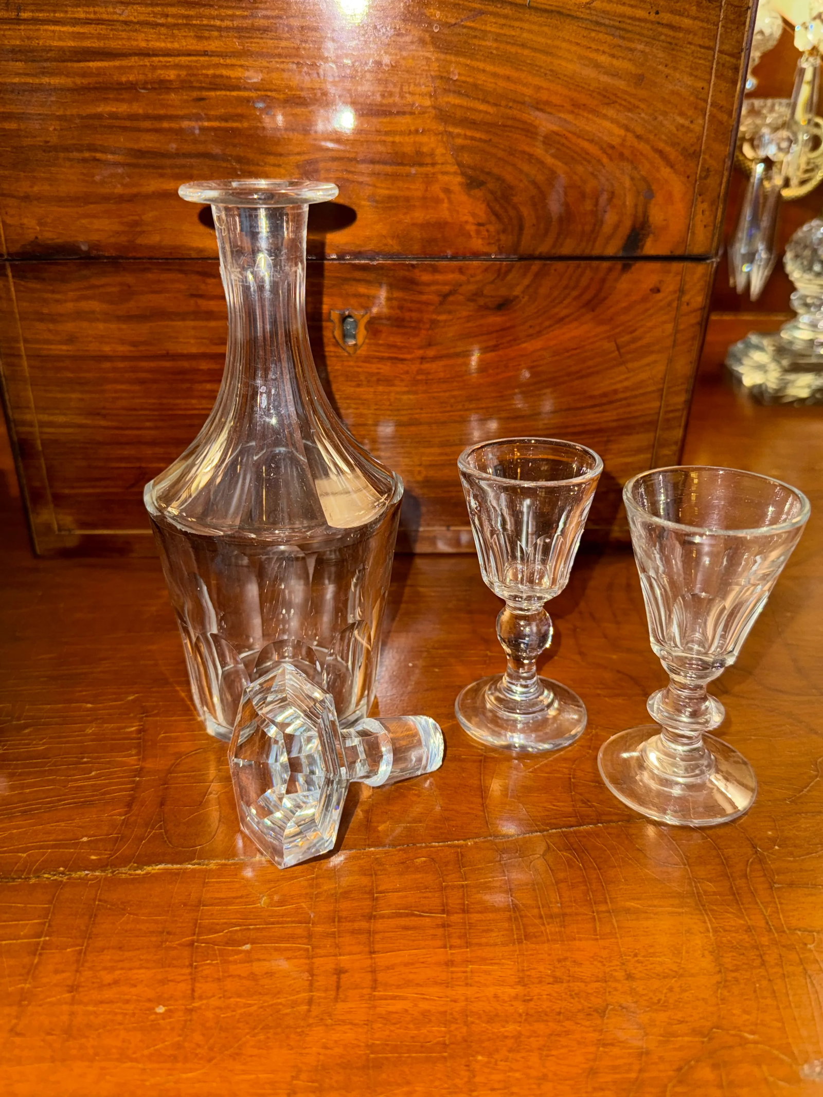 Mid-19th Century French Cave a Liqueur Tantalus Box Set - 5