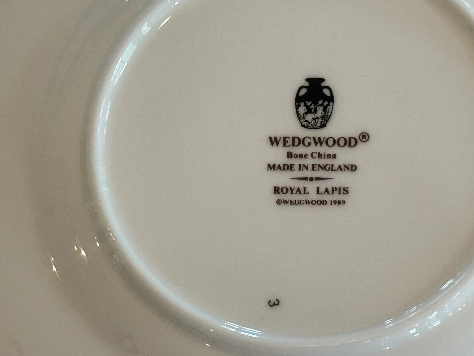 1980s Wedgewood Royal Lapis China - 5 Piece Placesetting Service for 12, Plus 1 Bonus Set- 65 Pieces - 8