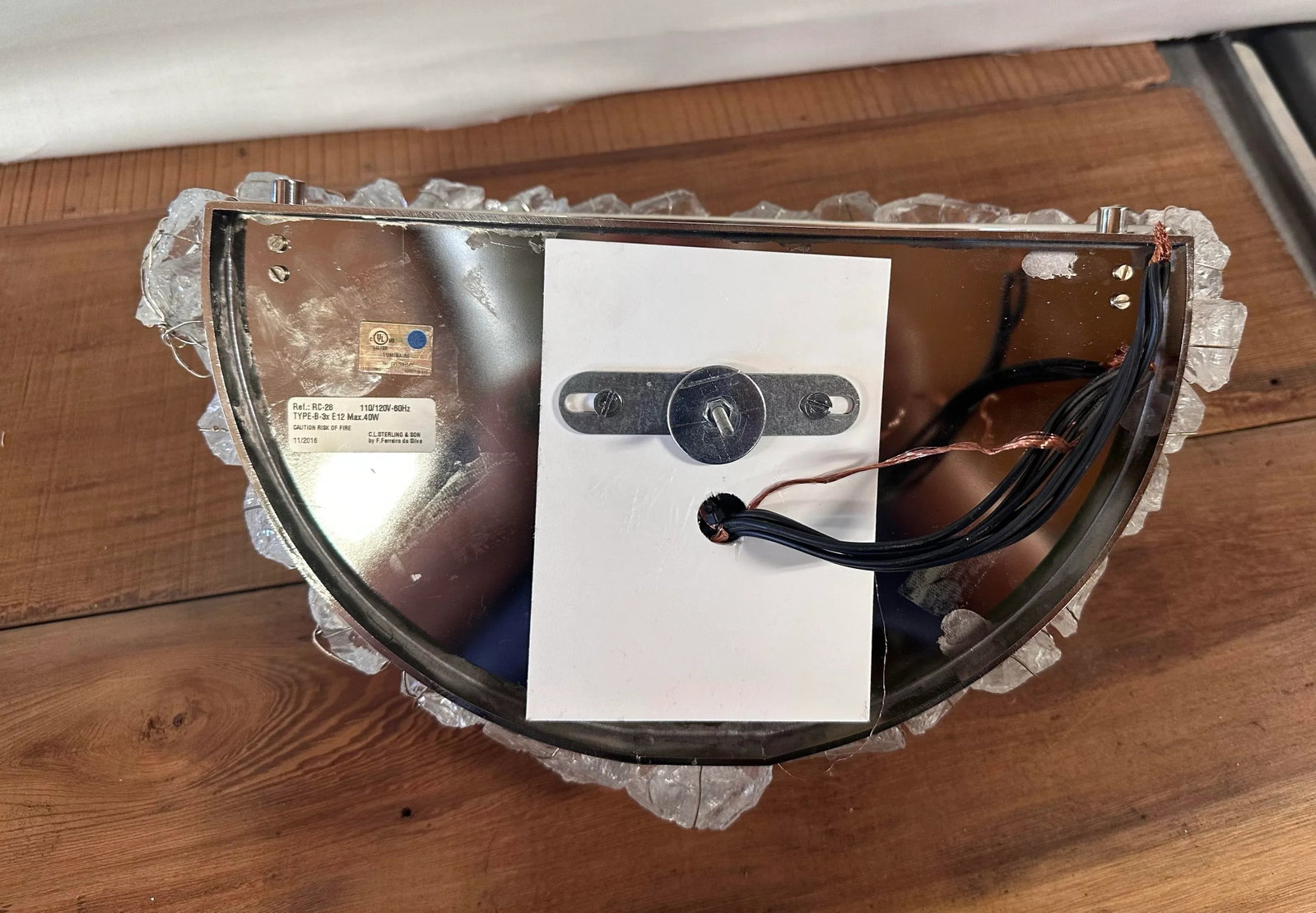 Quarter Moon Sconce by CL Sterling - 5