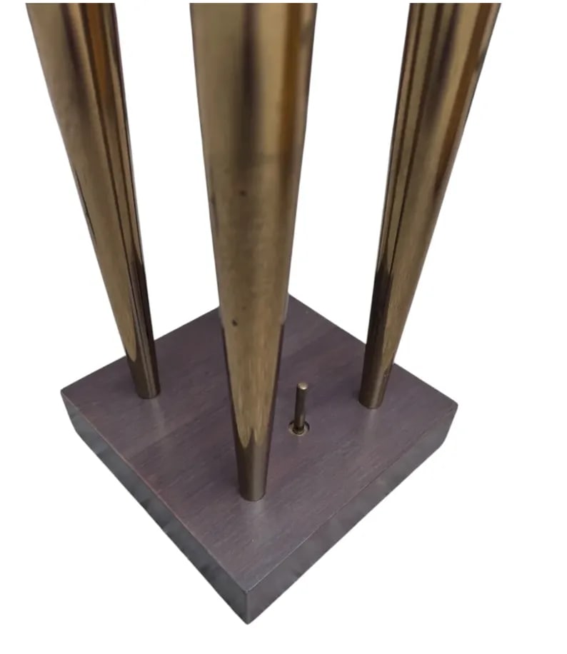 Mid 20th Century MCM Stiffle Candelabra Lamp by Tommi Parzinger - 3