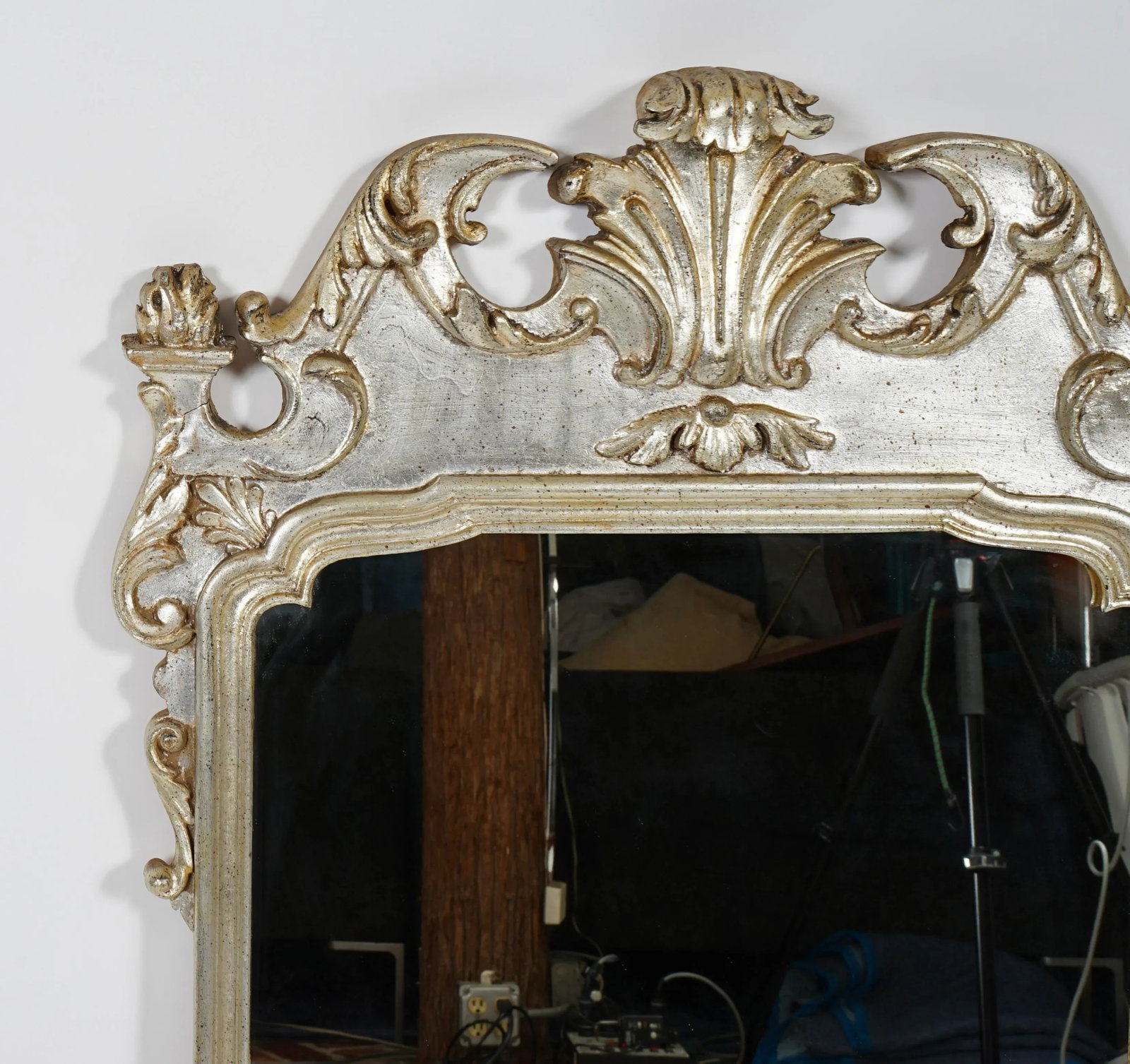 Vintage Italian Rococo Style Wall Mirror - 3