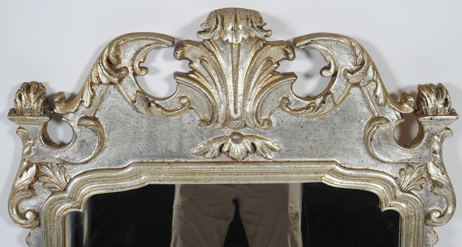 Vintage Italian Rococo Style Wall Mirror - 6