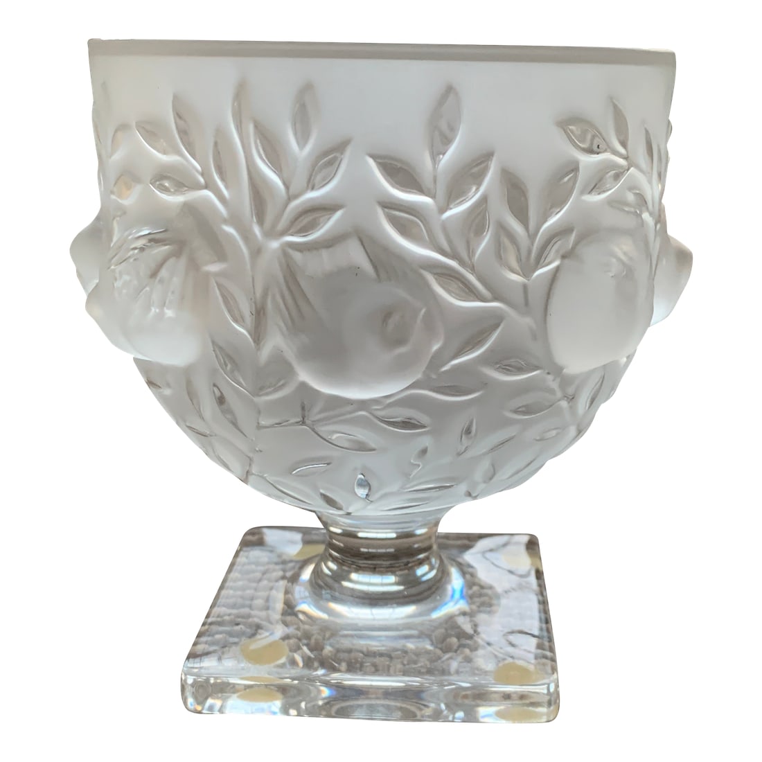 Lalique Dampierre Crystal Vase (1 of 3)