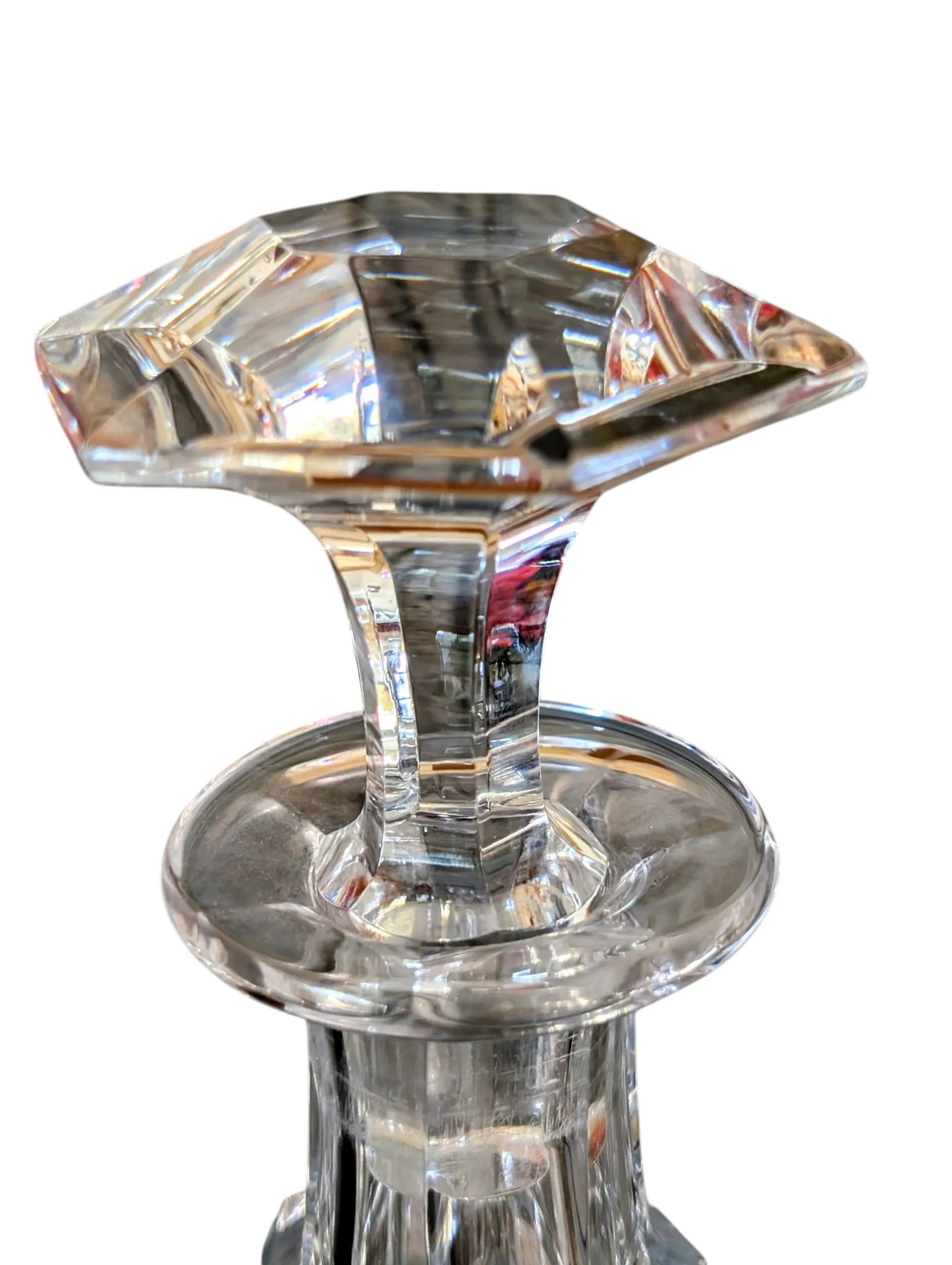 Vintage Baccarat Crystal Decanter, Jonzac Pattern - 11
