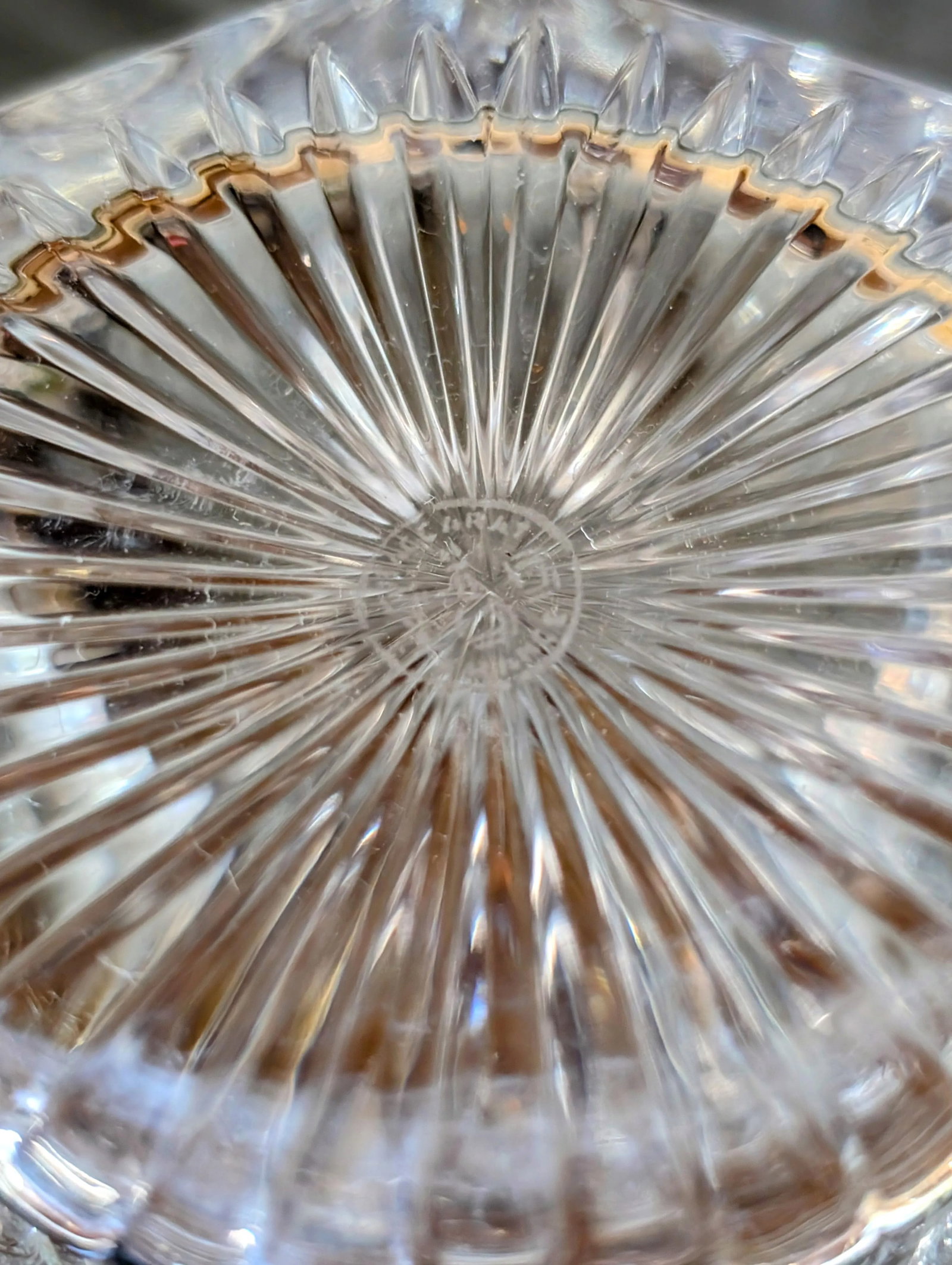 Vintage Baccarat Crystal Decanter, Jonzac Pattern - 12