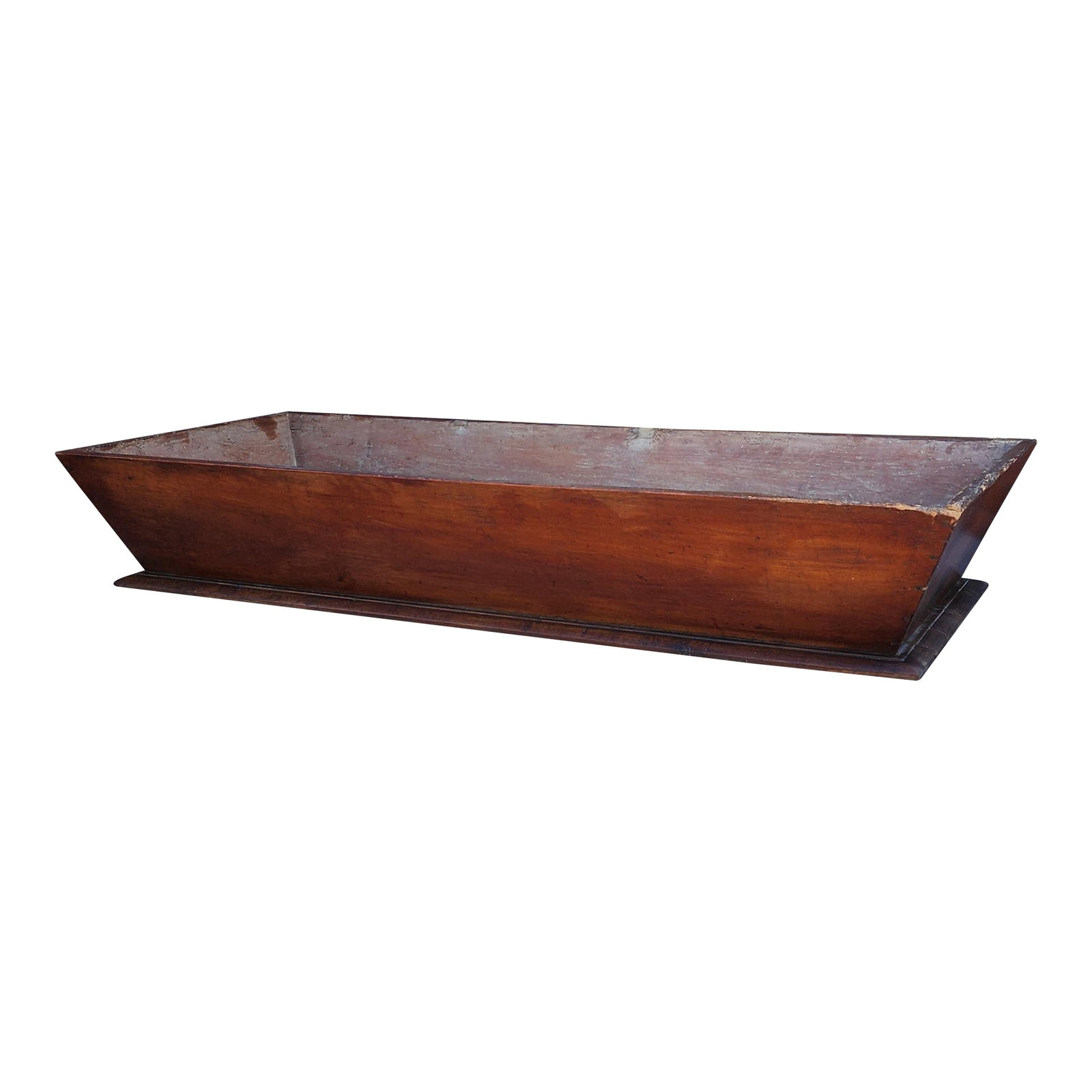 19th Century Antique Dough Bin/Trough Planter: The perfect rustic touch for any season, use it inside or out to display the bounty of every season. Large and deep enough to create dramatic displays. Perfect for large homes or unique event venues.