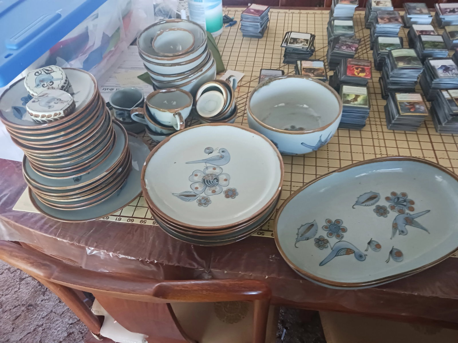 1970s Complete El Paliomar Pottery Set - 3