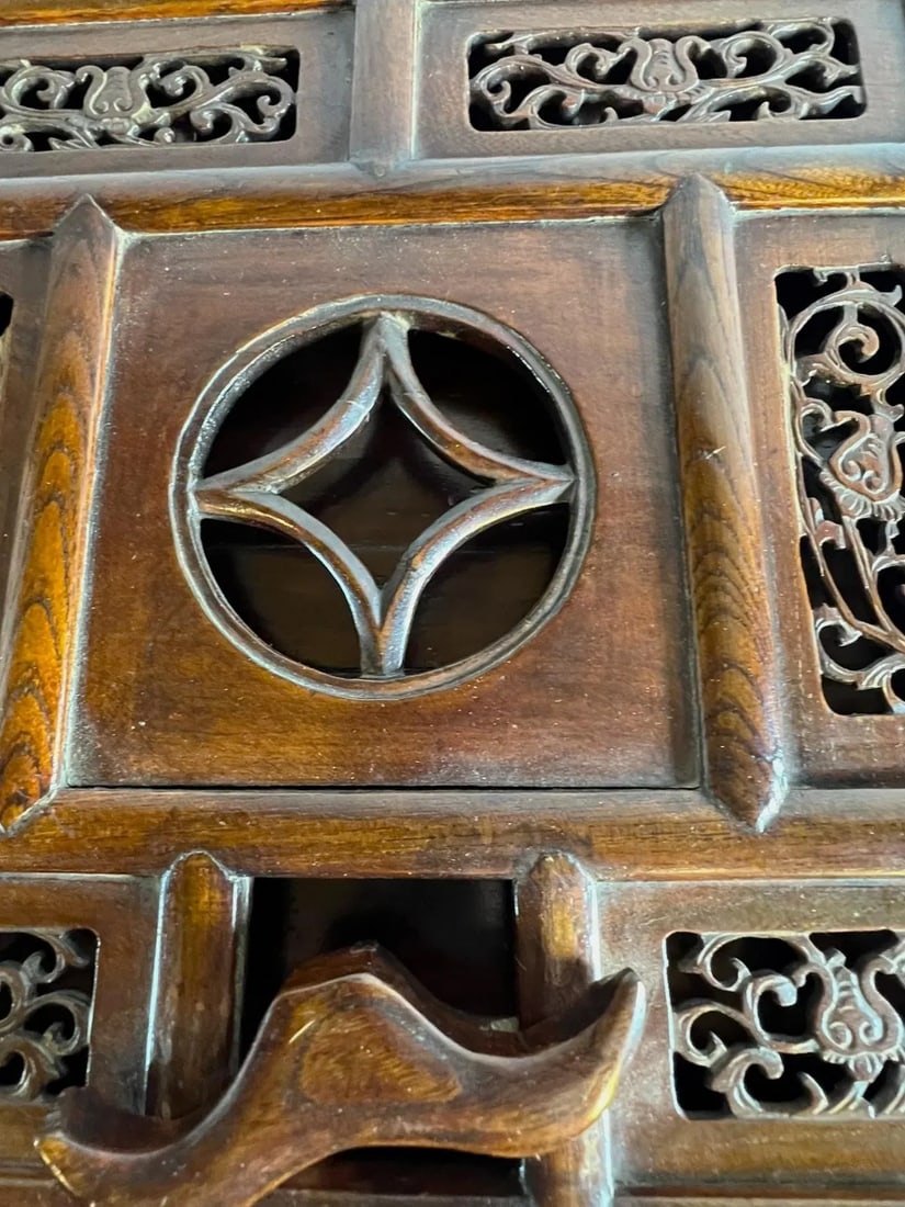 Antique Chinese Lady's Mirror Box - 8