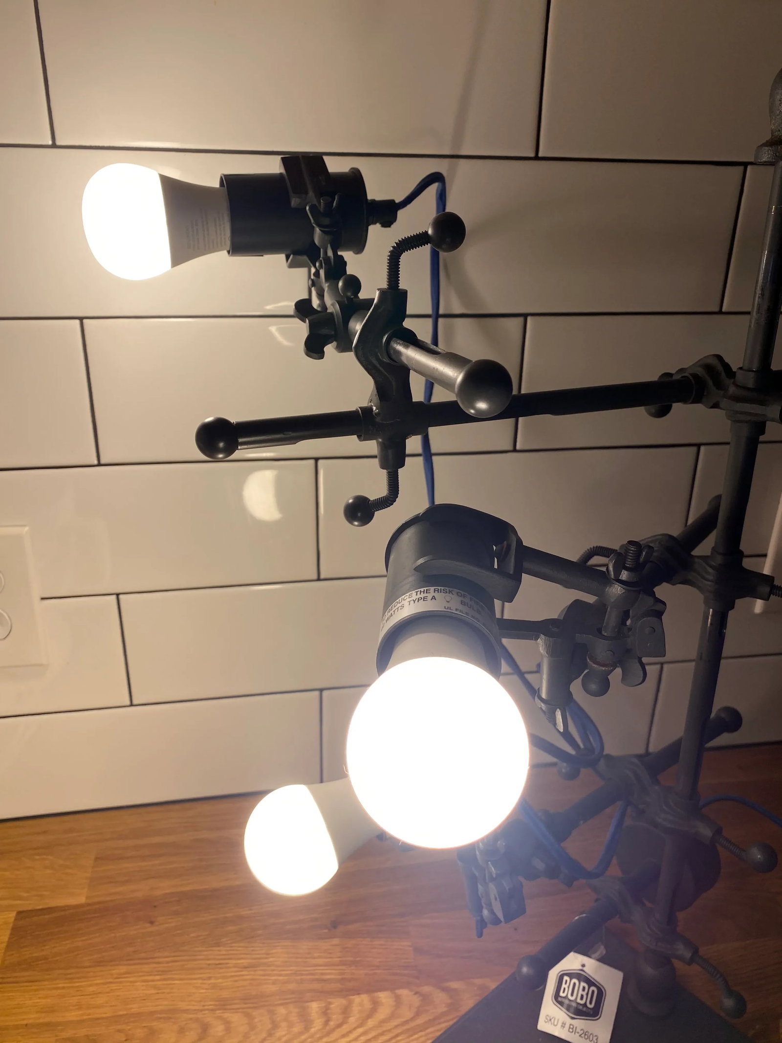 Bobo Intriguing Objects Emmet Industrial Adjustable Clip Lamp - 8