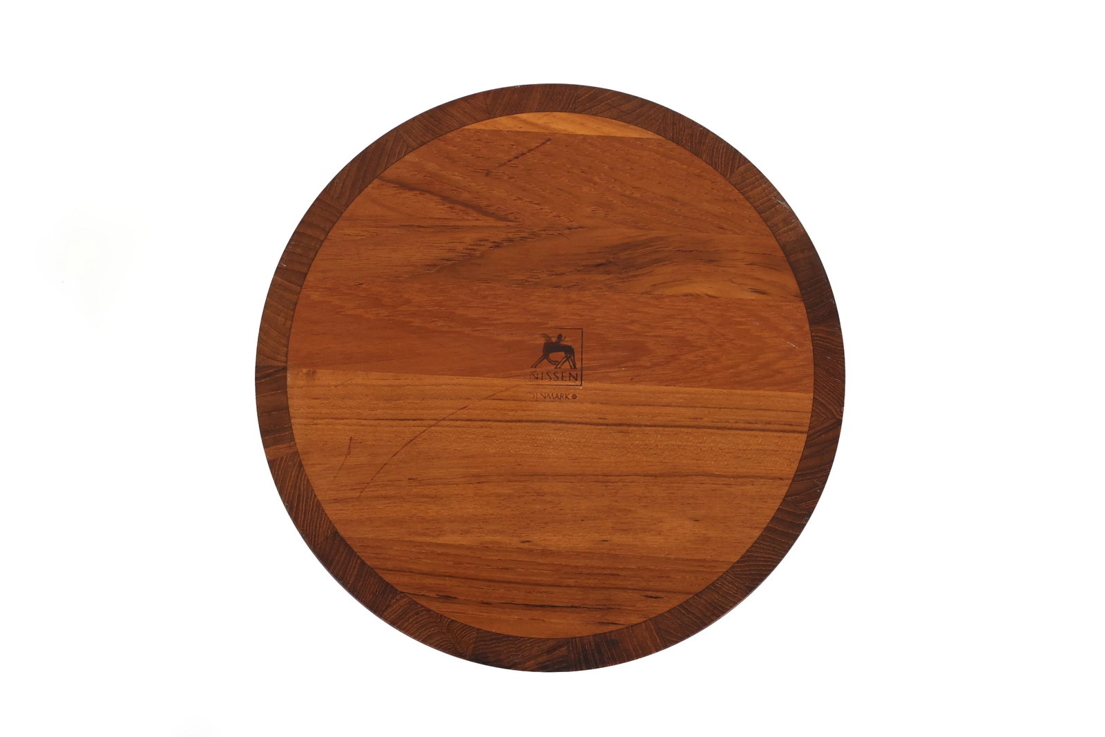 Richard Nissen Danish Modern Staved Teak Salad Bowl With Servers - 11