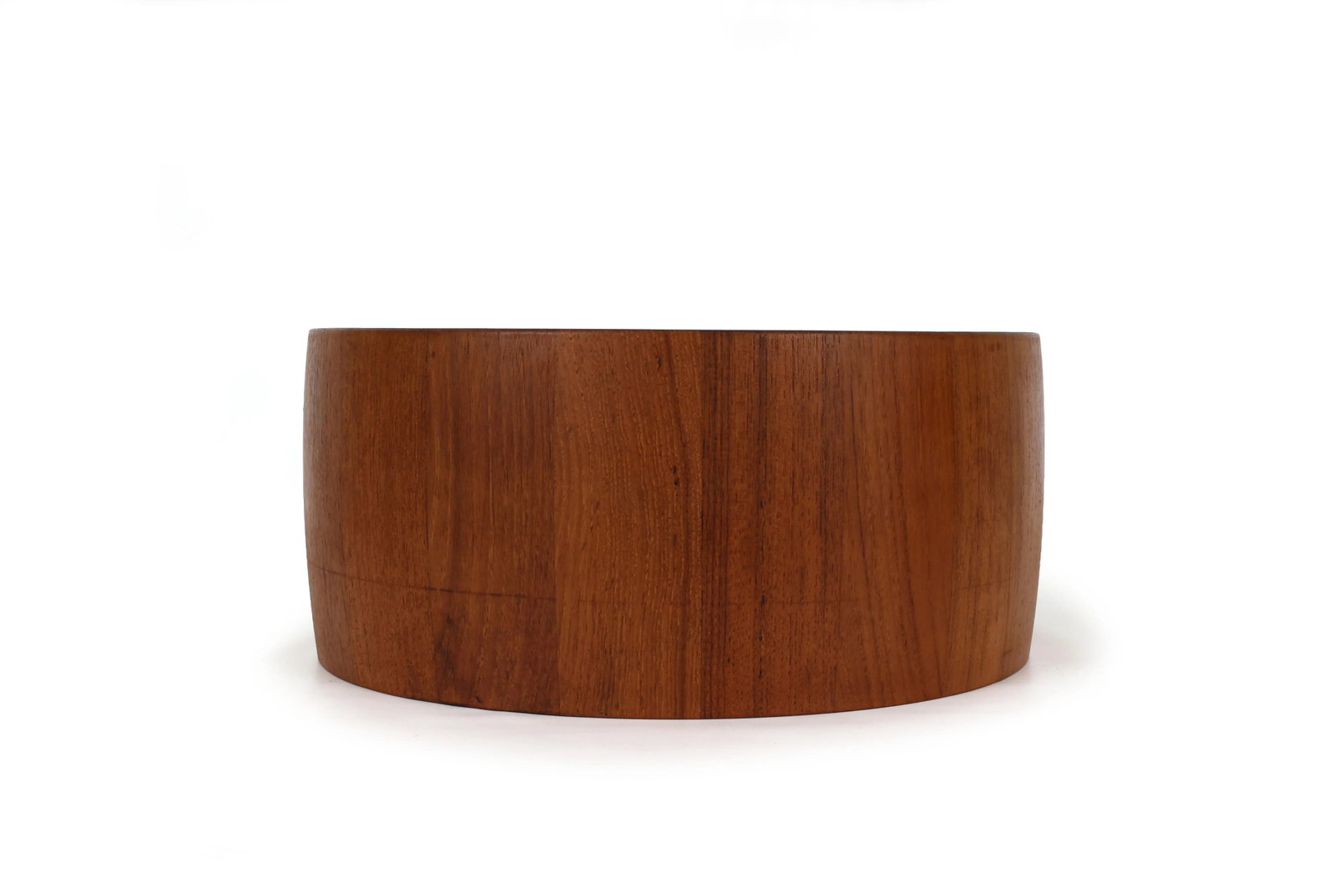 Richard Nissen Danish Modern Staved Teak Salad Bowl With Servers - 7